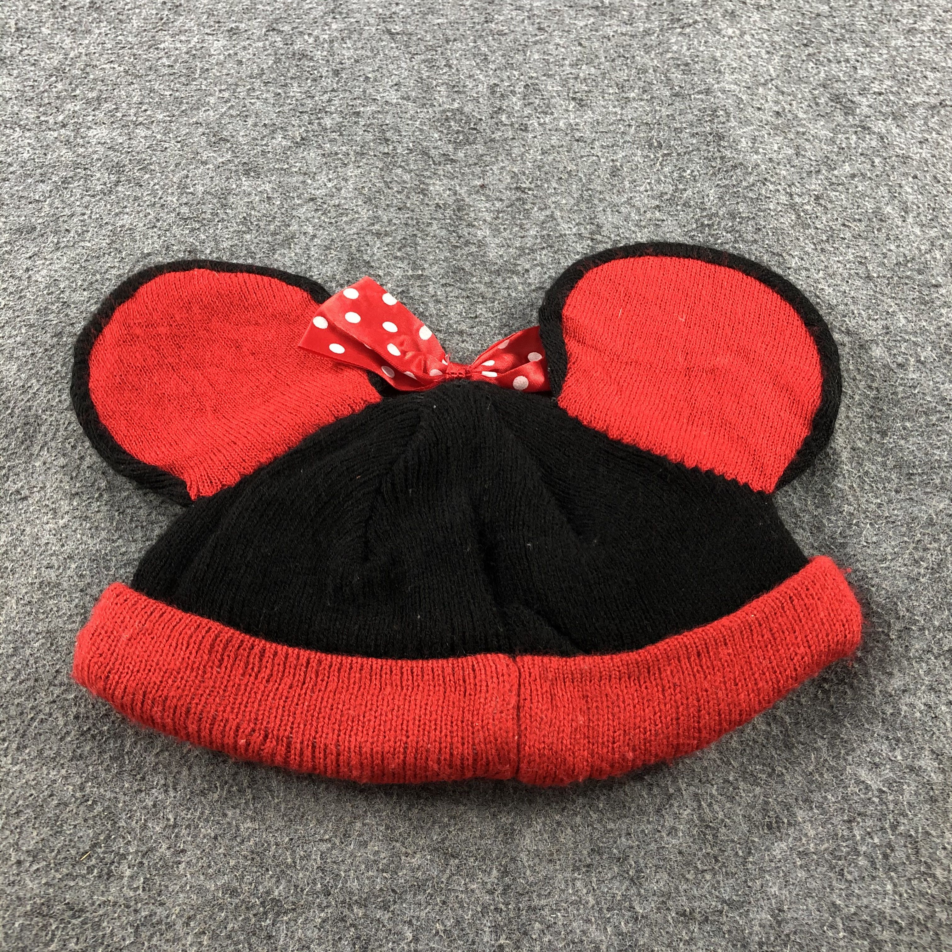 Disney Minnie Mouse Beanie Snowcap Snow Hat B450 Size ONE SIZE - 5 Thumbnail