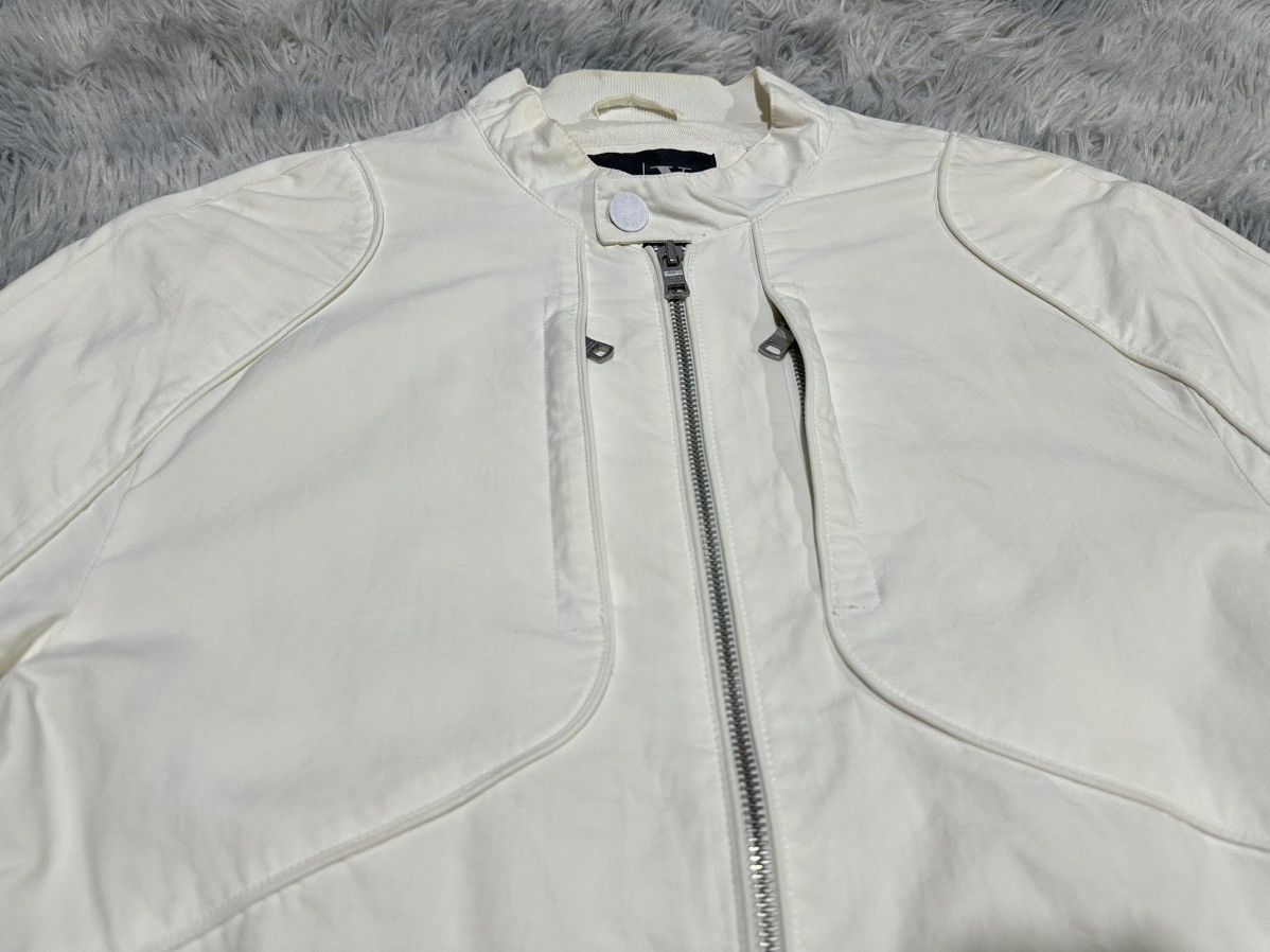 Armani Exchange 🔥Ss2013 Armani Exchange Padded Zipper Biker Jacket Size US M / EU 48-50 / 2 - 2 Thumbnail