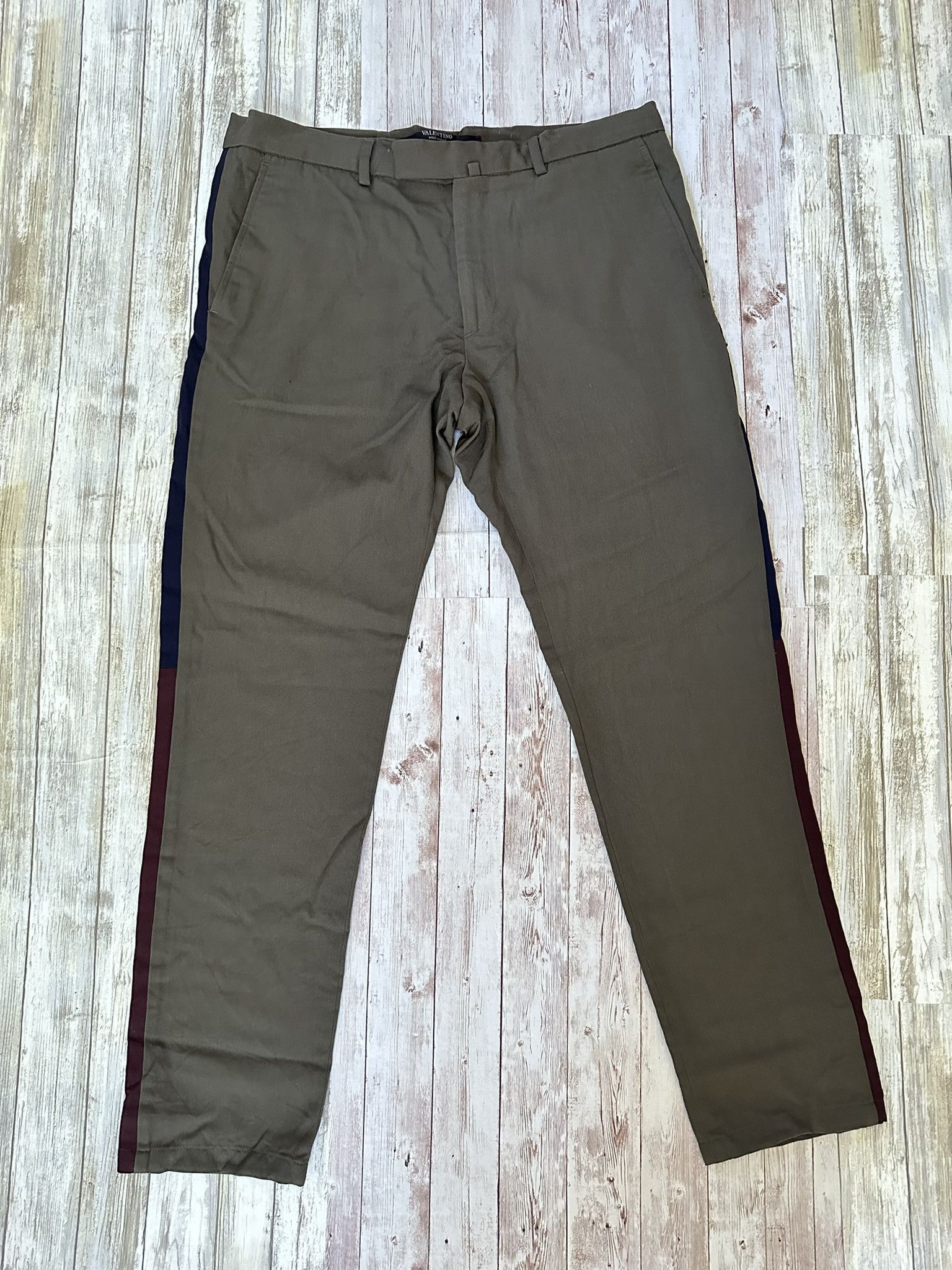 Valentino Side-Stripe Trousers Size US 30 / EU 46 - 2 Thumbnail