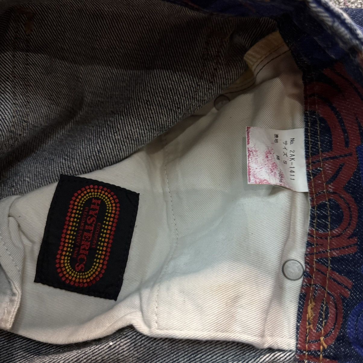 Hysteric Glamour 🔥🇯🇵 Vintage Rare Denim Hysteric Glamour Overprint Skirt Size 28" / US 6 / IT 42 - 12 Thumbnail