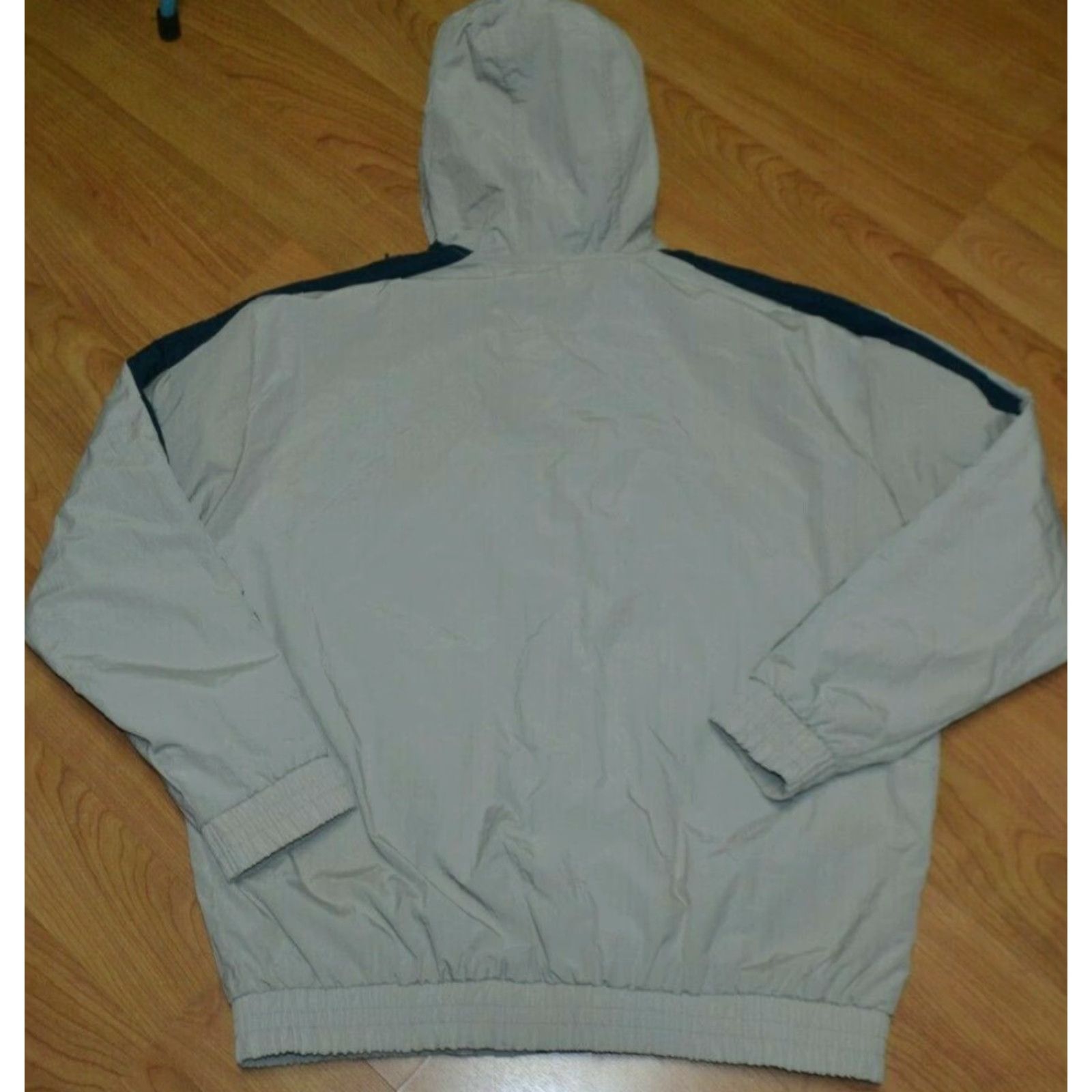 Greats Momentum Jacket Mens M Gray Nylon Lined Great Lakes Logo Fishing Michigan 90s? Size US M / EU 48-50 / 2 - 4 Thumbnail
