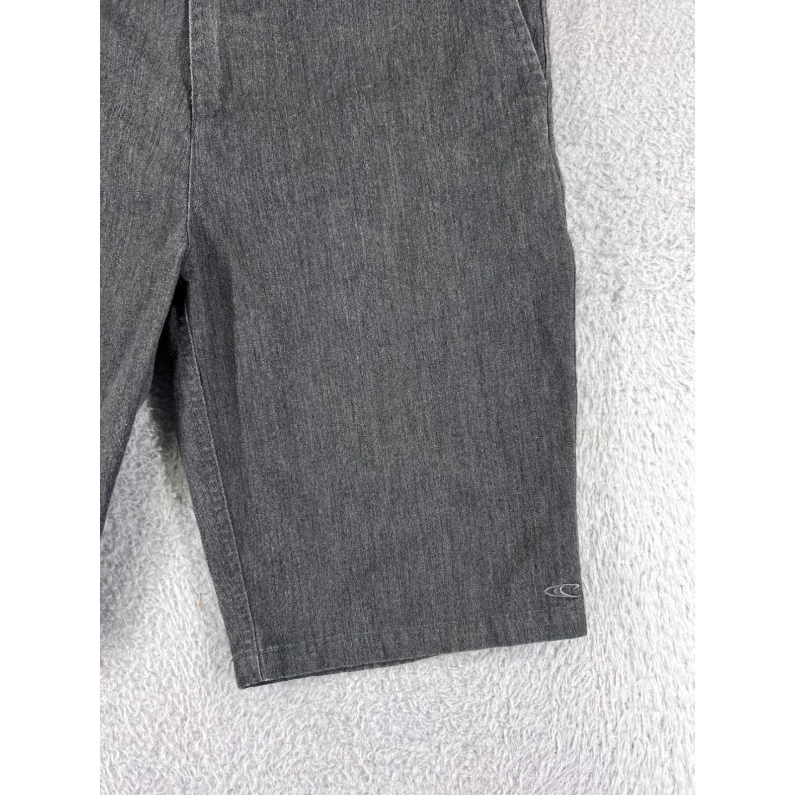 O'Neill O'Neill Shorts Men Gray 28 Denim Chino Heather Relaxed Fit Beach Polyester Blend Size US 28 / EU 44 - 6 Thumbnail
