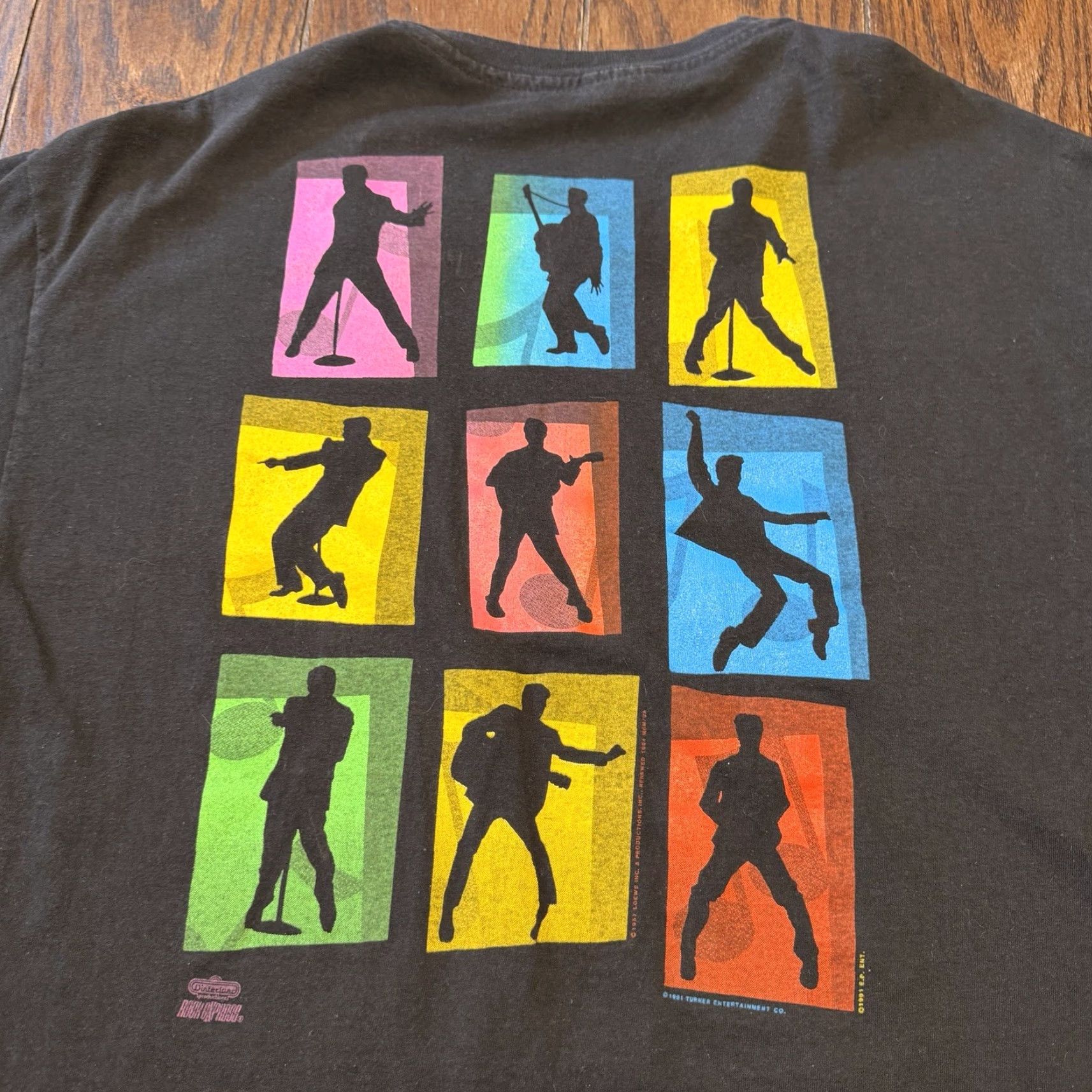 Hanes VINTAGE Elvis Presley Jailhouse Rock Single Stitch T Shirt Mens XL USA Size US XL / EU 56 / 4 - 6 Thumbnail