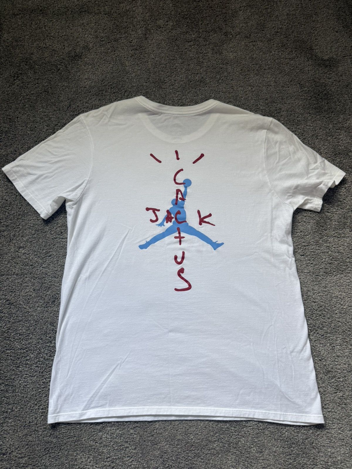 Jordan Brand Cactus Jack Tee Size US M / EU 48-50 / 2 - 1 Thumbnail