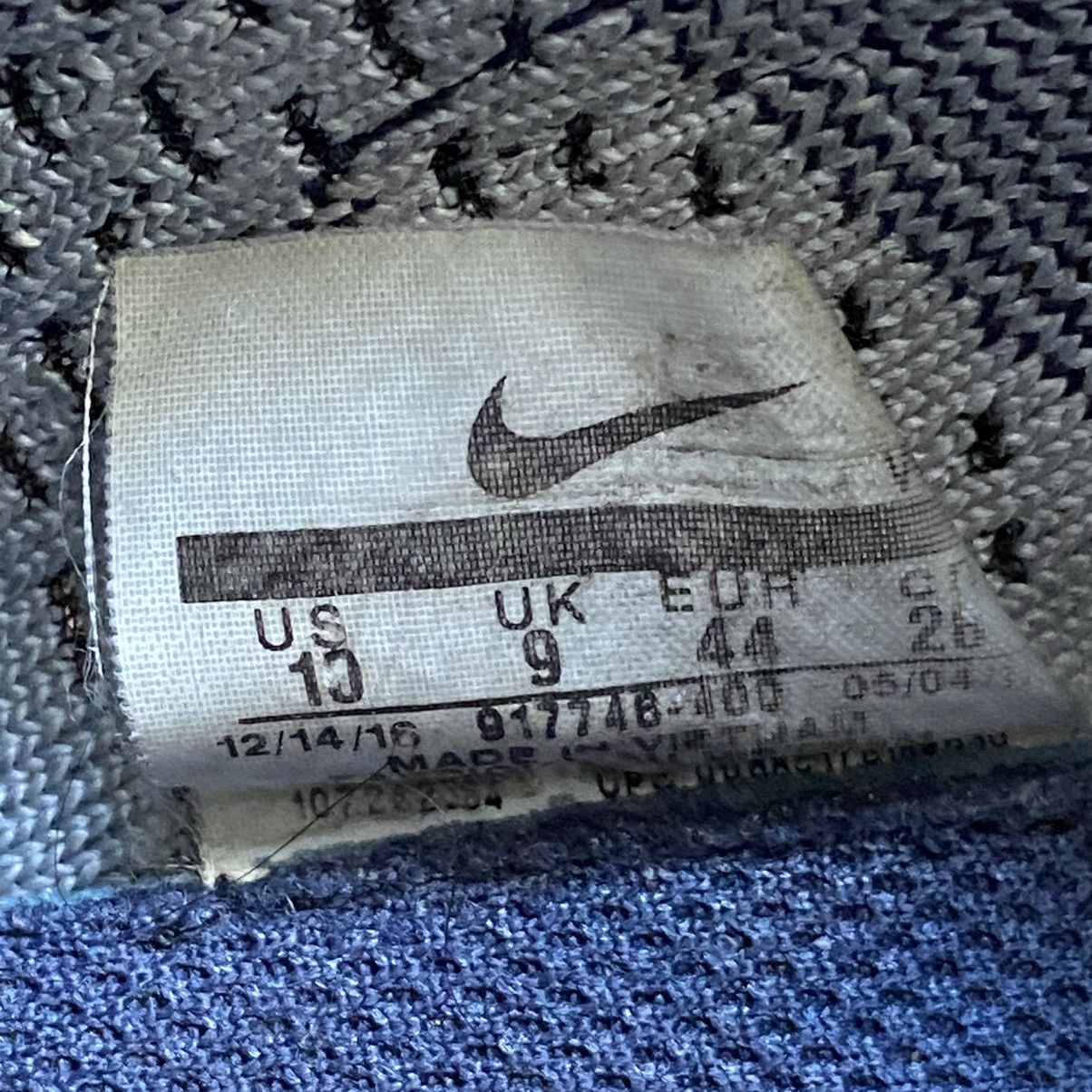 Nike Nike Dunk Low Flyknit College Navy Pure Platinum size 10US Size US 10 / EU 43 - 2 Thumbnail