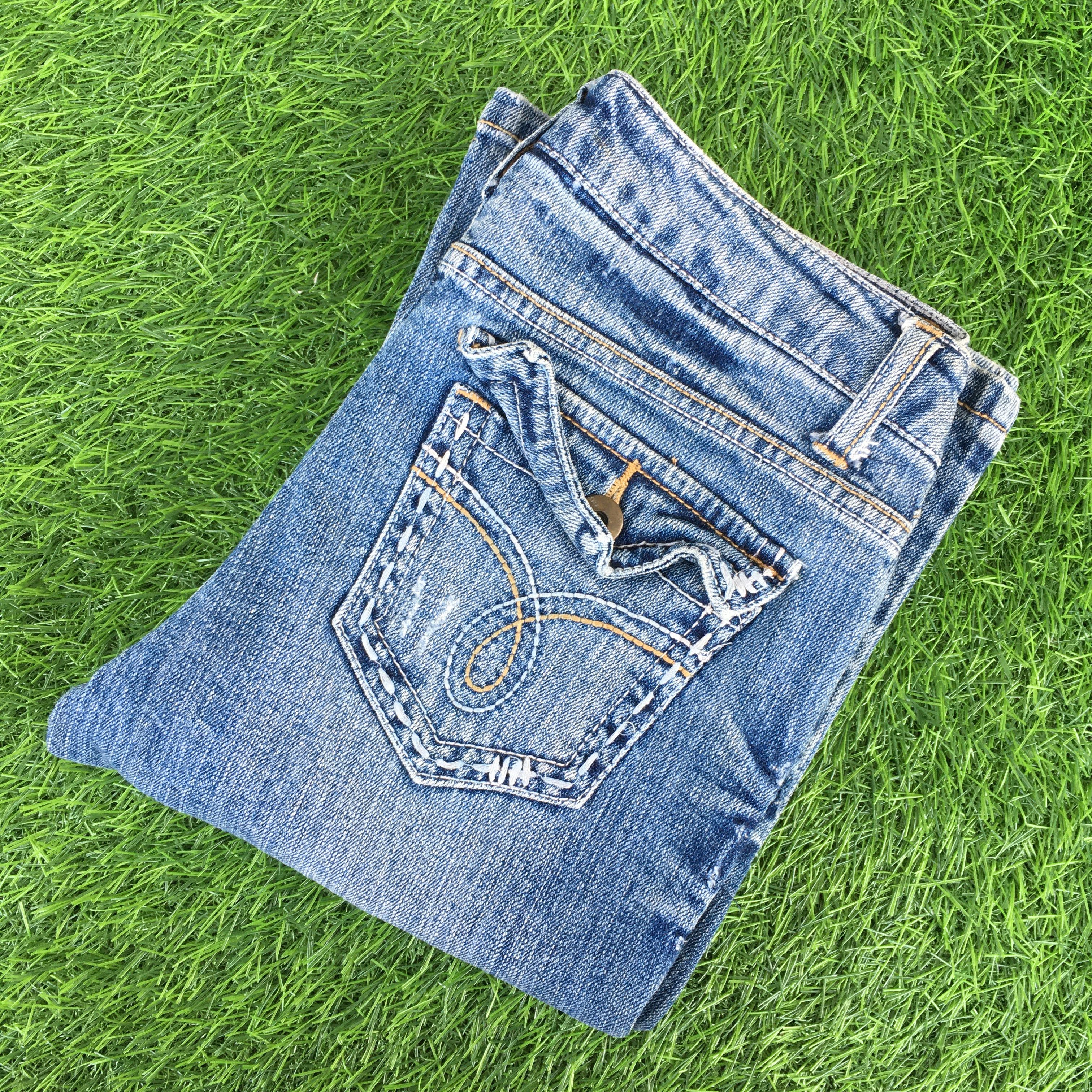 Designer Y2K Low Rise Bootcut Jeans D-1044 Size 24" / US 00 / IT 34 - 10 Thumbnail