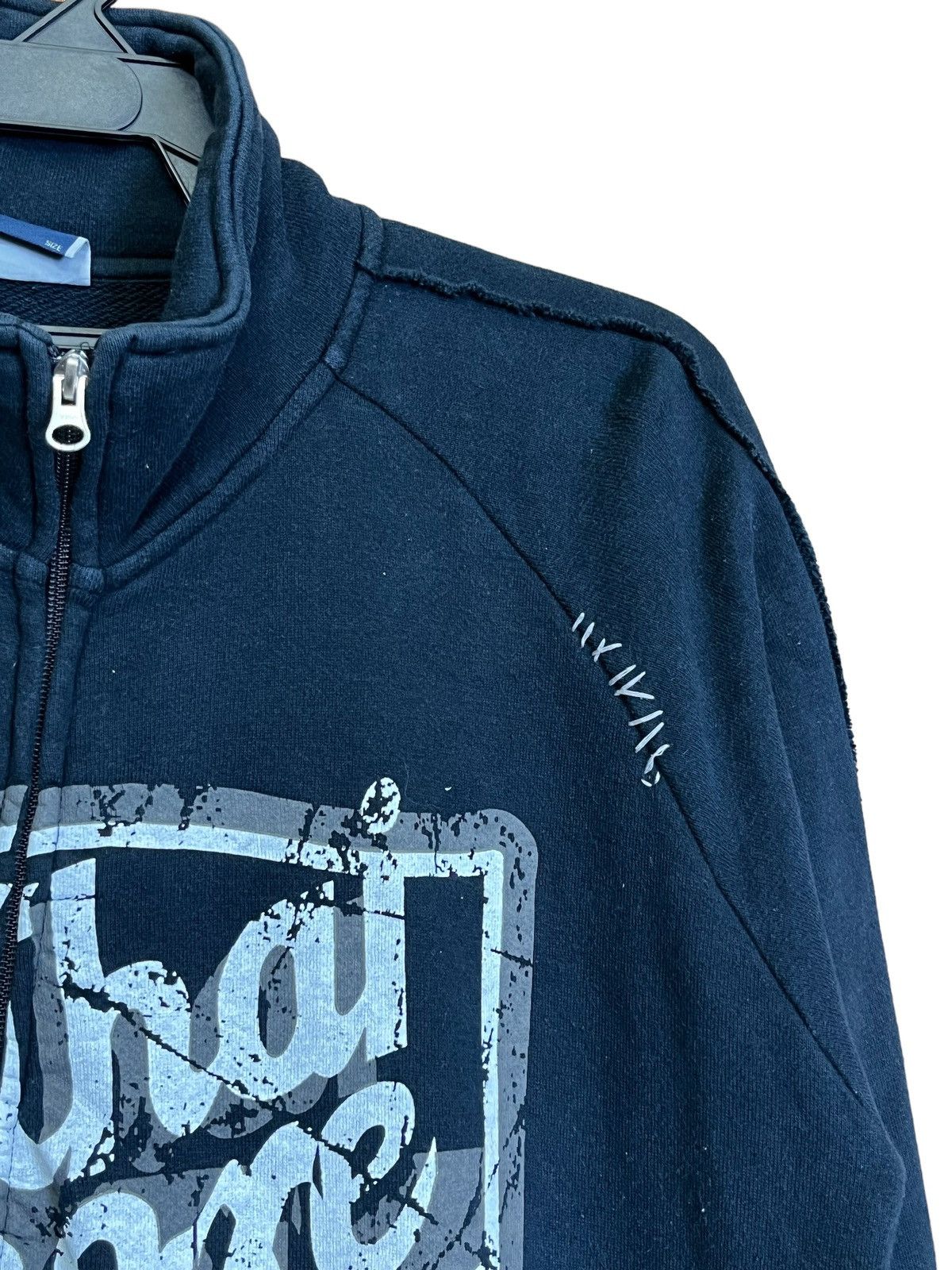 PPFM SICK🔥PPFM “THAI BOXE” ZIPPER SWEATERS Size US L / EU 52-54 / 3 - 6 Thumbnail