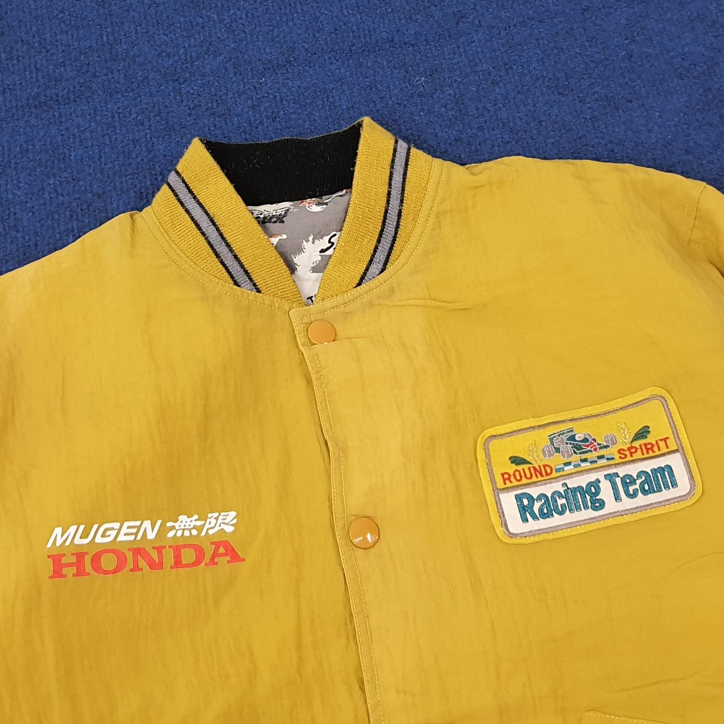 Japanese Brand Vintage Motor Cross Reversible Custom Honda Sports C247N6 Size US M / EU 48-50 / 2 - 6 Thumbnail