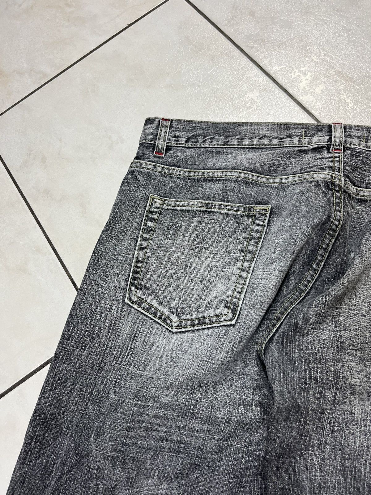 Diesel × Vintage Vintage Diesel baggy distressed denim y2k wide pants washed Size US 36 / EU 52 - 18 Thumbnail