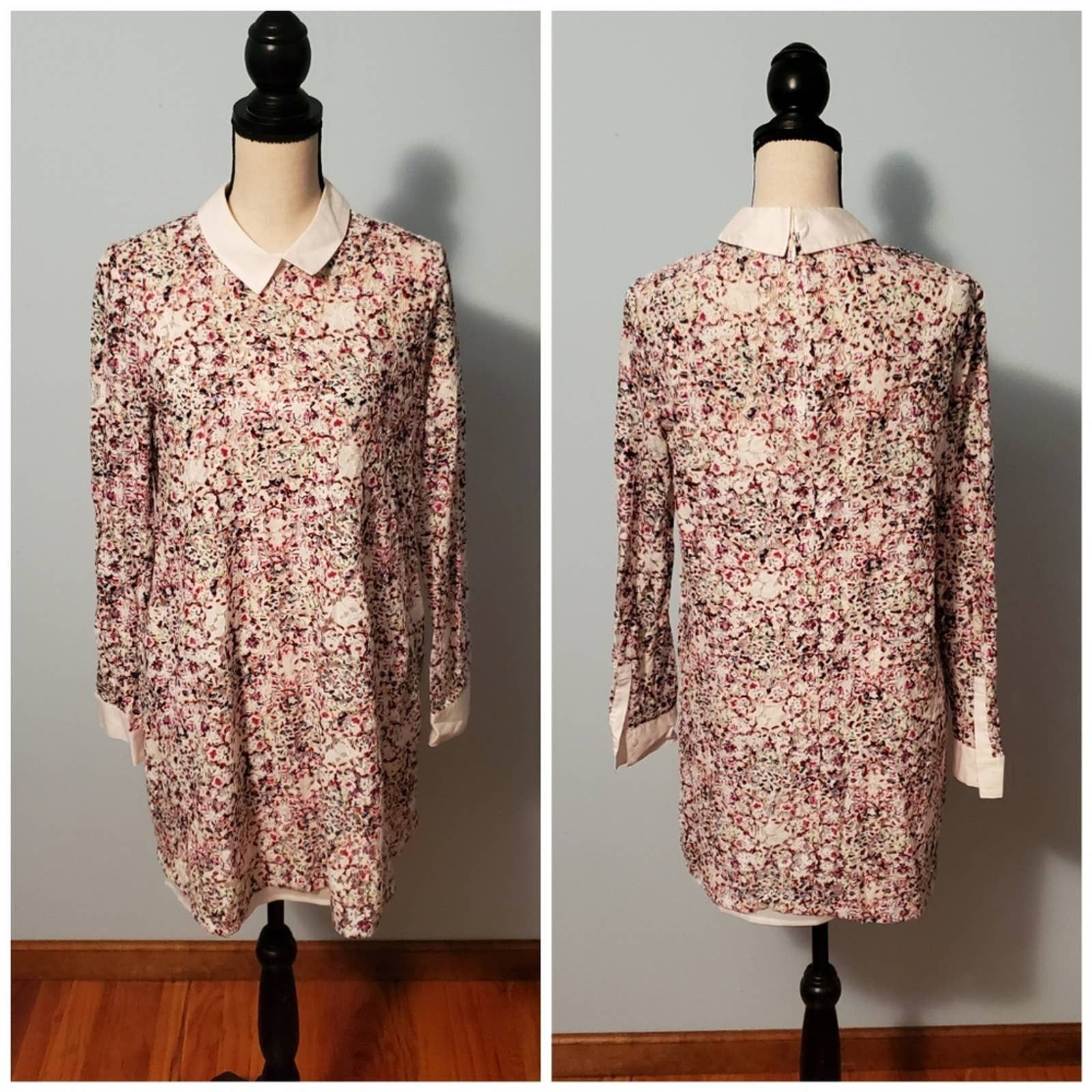 BCBGMAXAZRIA Lace Happy Wednesday Addams Schoolgirl Dress