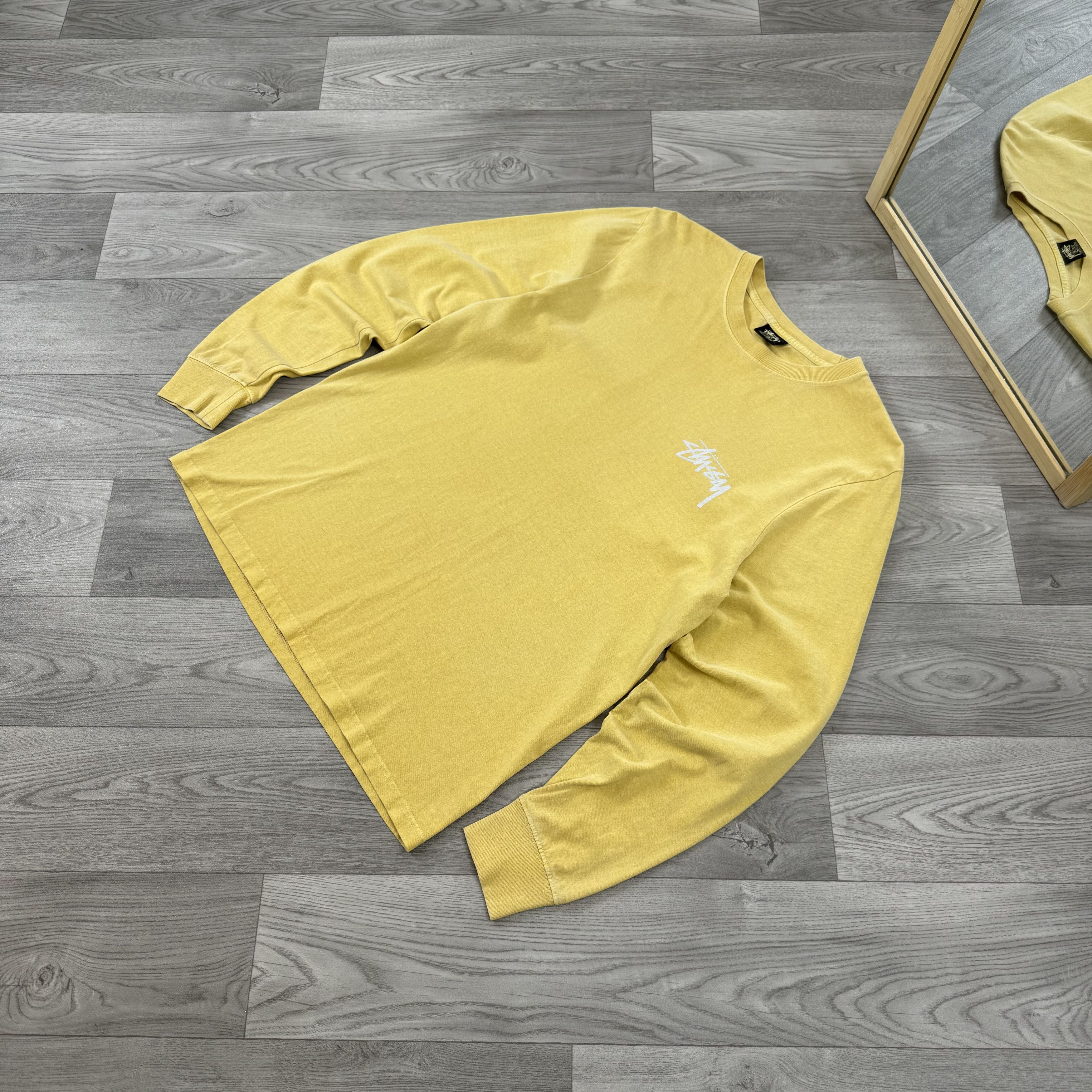 Stussy Stussy Spring Weeds Graphic Pigment Dyed Long Sleeve Tee Size US M / EU 48-50 / 2 - 7 Thumbnail
