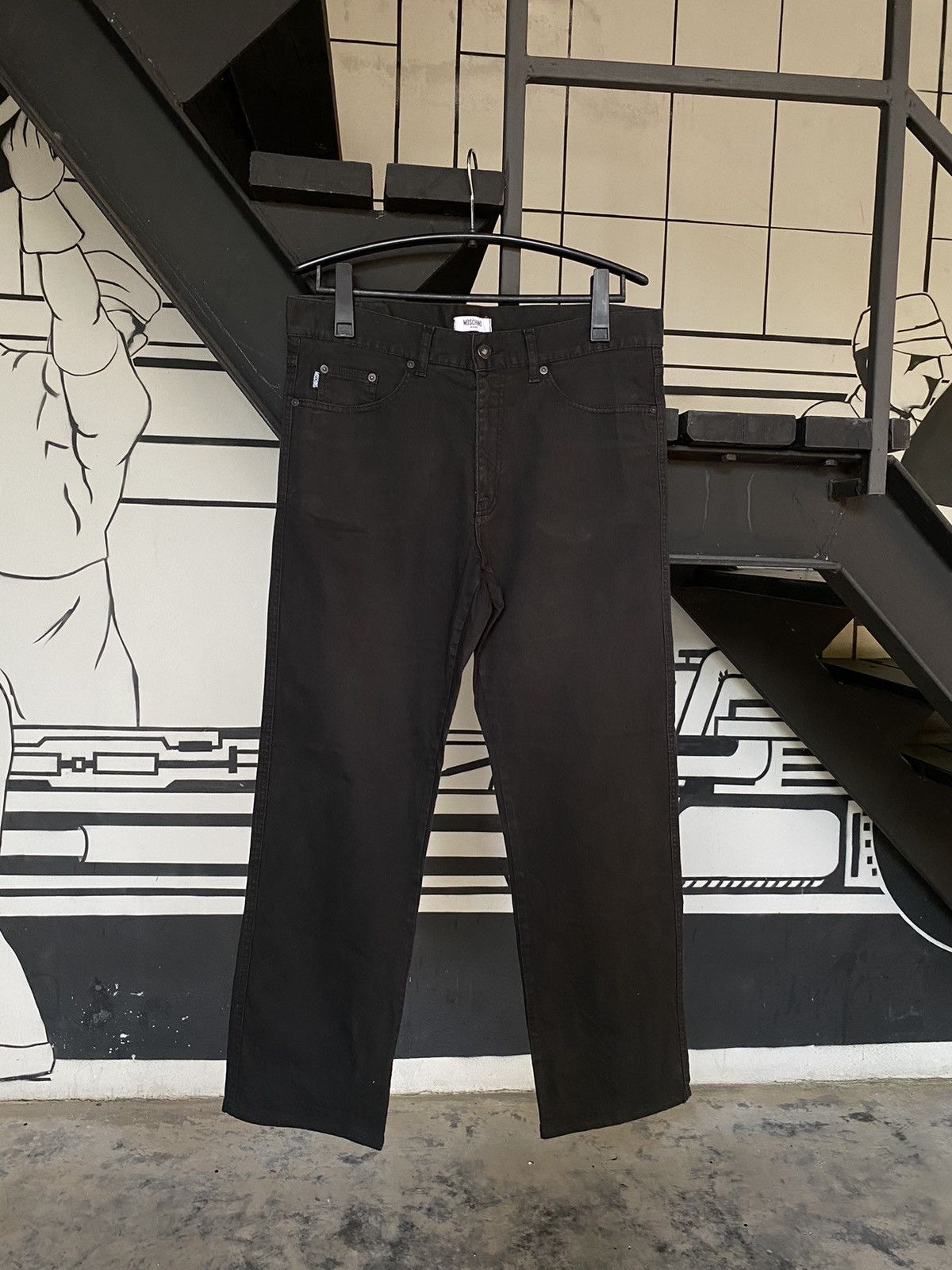 Moschino black jeans