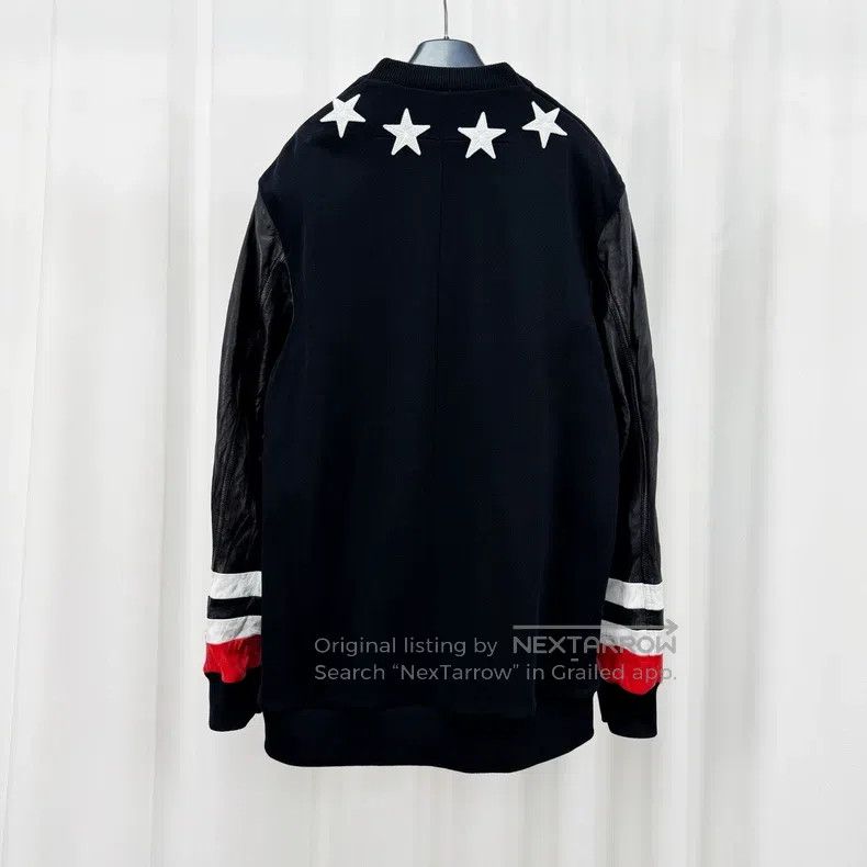 Givenchy Givenchy Sheepskin Patch Five-Star Embroidered Sweatshirt Size US M / EU 48-50 / 2 - 2 Thumbnail
