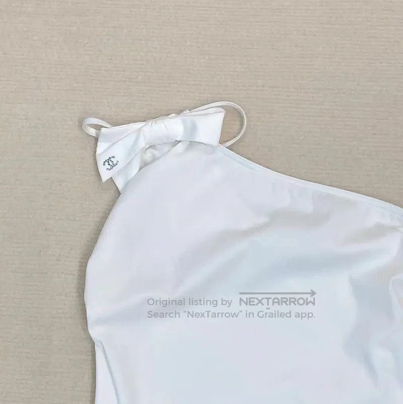 Chanel Chanel White Summer Midi Dress for Women . Size M / US 6-8 / IT 42-44 - 2 Thumbnail
