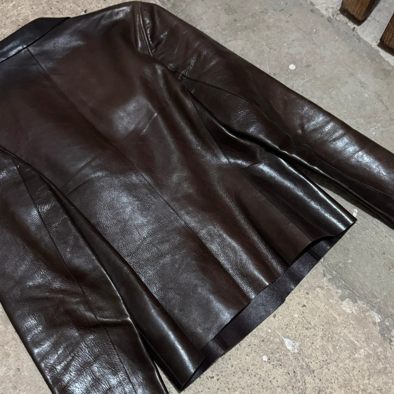 Gucci S/S 1998 Gucci by Tom Ford leather blazer Size S / US 4 / IT 40 - 15 Thumbnail