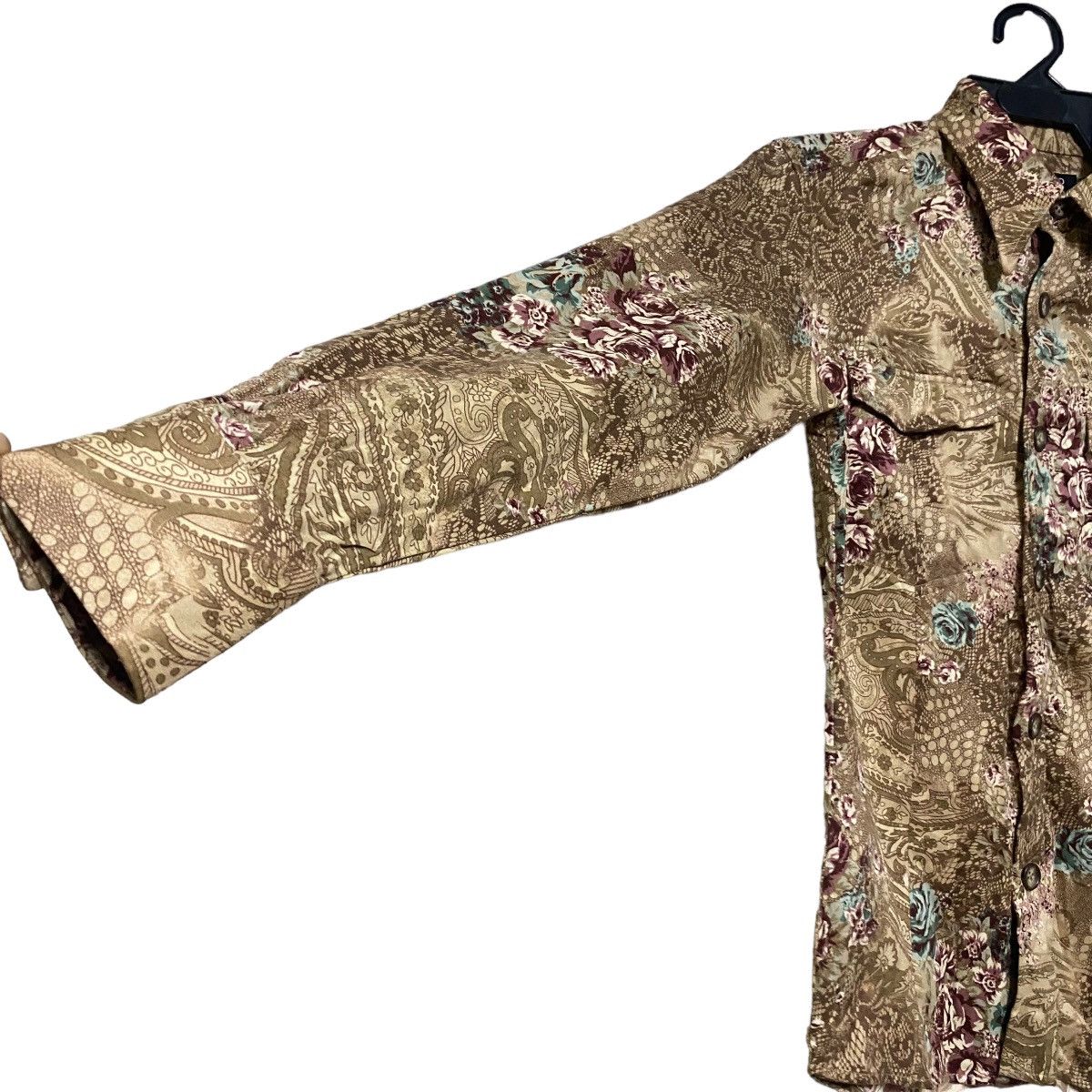 Tornado Mart Tornado Mart Japan Paisley Shirt Button Up Retro Collar Size US S / EU 44-46 / 1 - 5 Thumbnail