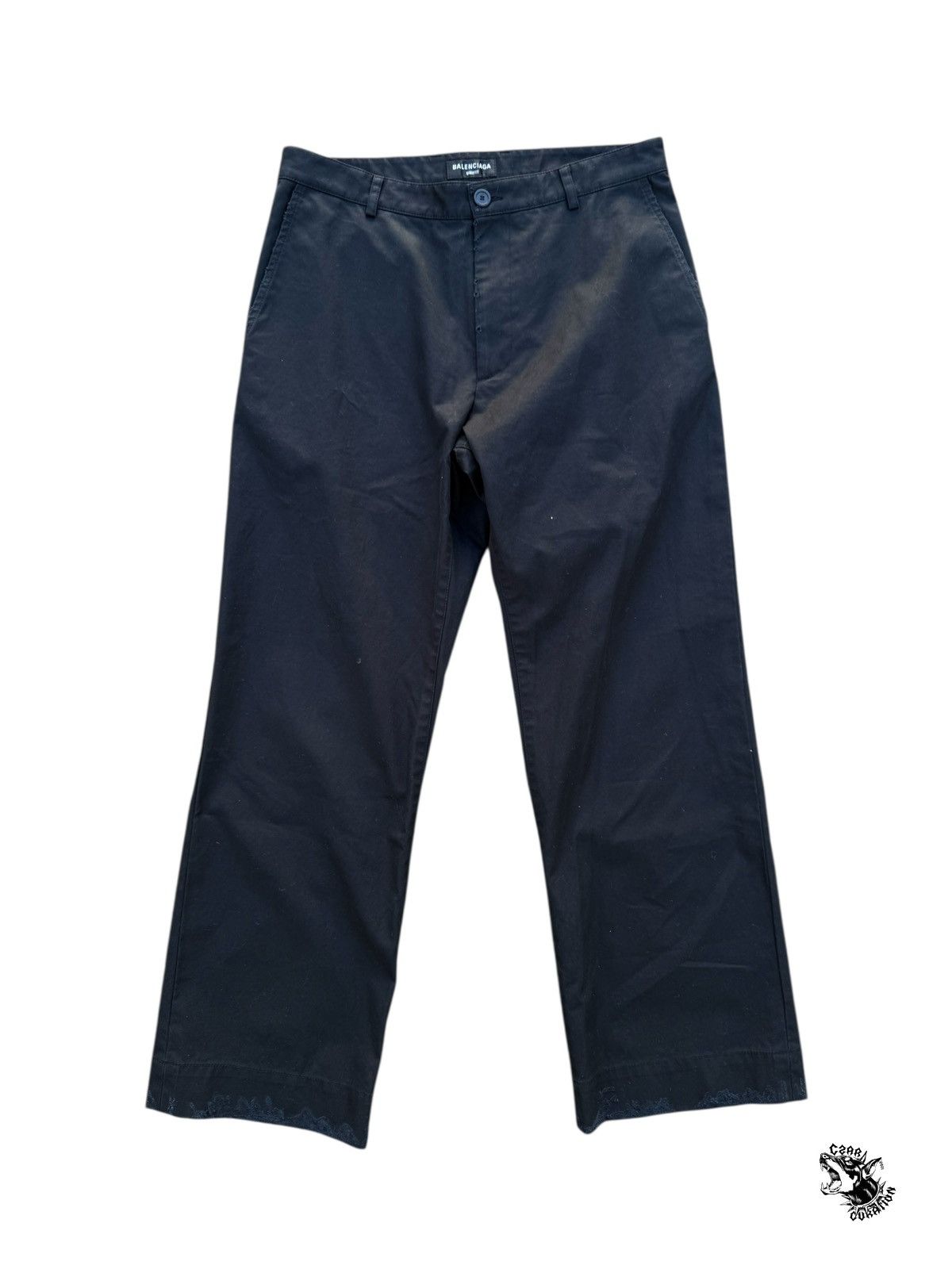 Balenciaga Balenciaga distressed trousers Size US 30 / EU 46 - 1 Thumbnail