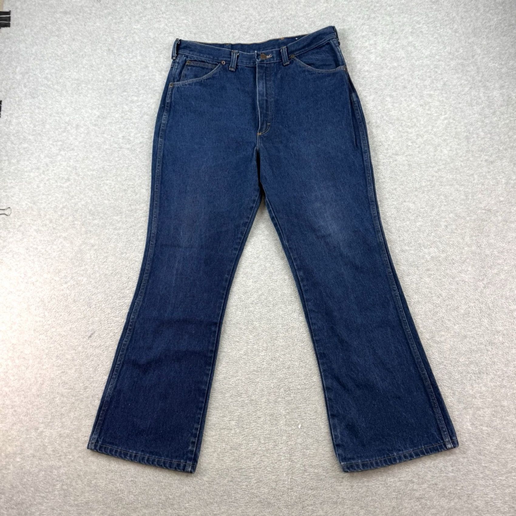 Denime VINTAGE Sheplers Jeans 34x30 Blue Denim Bootcut Cowboy 70s USA Mens Size US 34 / EU 50 - 5 Thumbnail