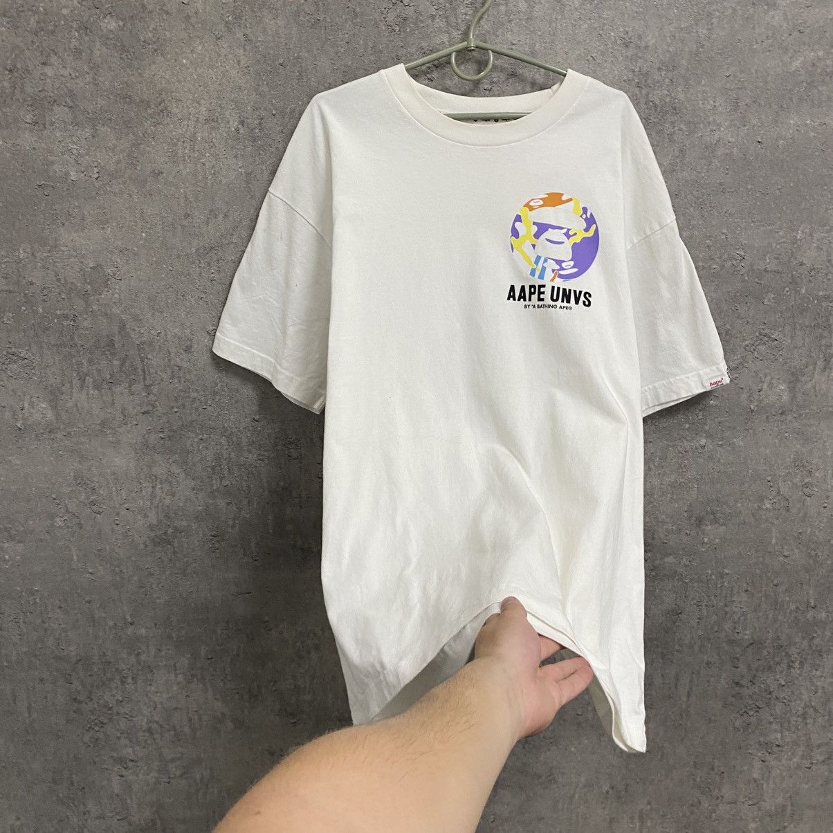 Aape Aape UNVS T-Shirt Big Logo Size US XL / EU 56 / 4 - 3 Thumbnail
