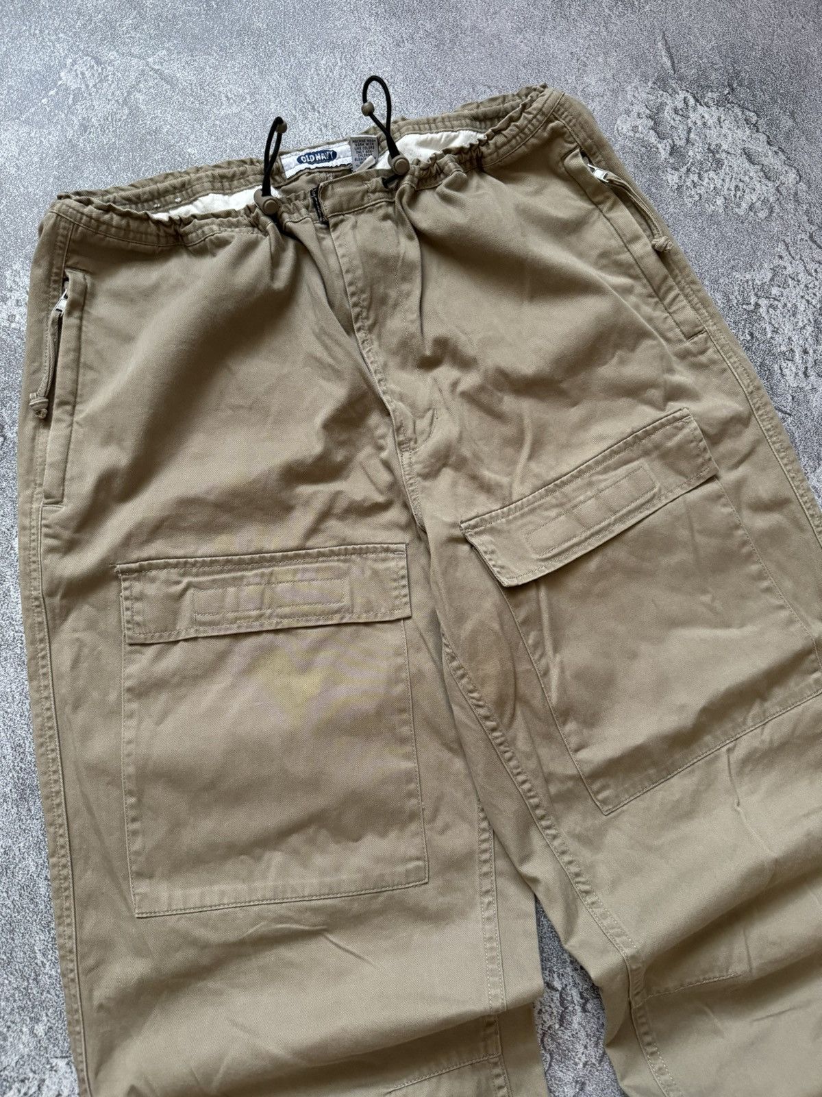 Japanese Brand × Vintage Old navy M cargo pant trouser chino jogger bondage military Size US 34 / EU 50 - 3 Thumbnail