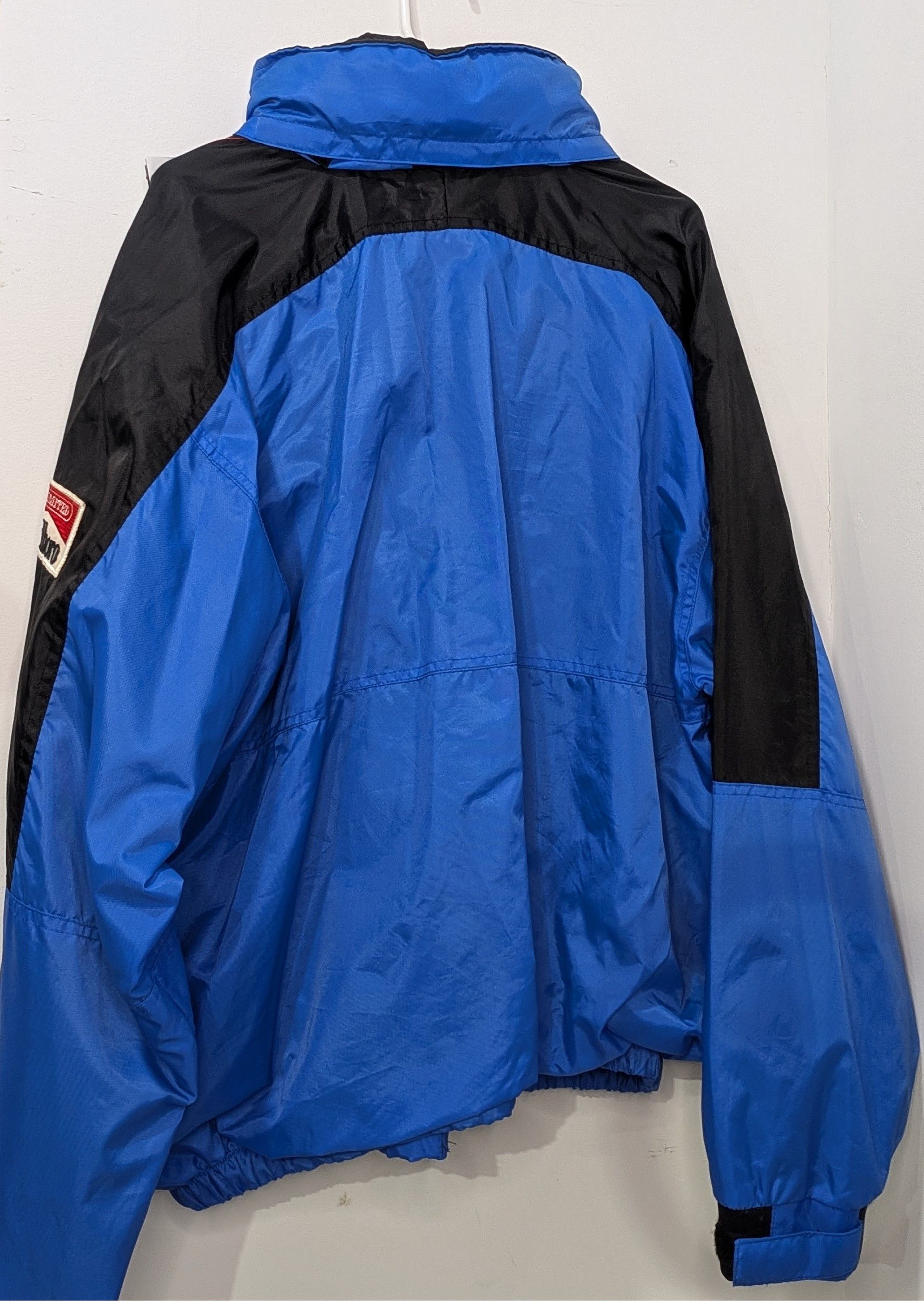 Marlboro Vintage 90s Marlboro Unlimited Windbreaker Jacket Size US L / EU 52-54 / 3 - 2 Thumbnail