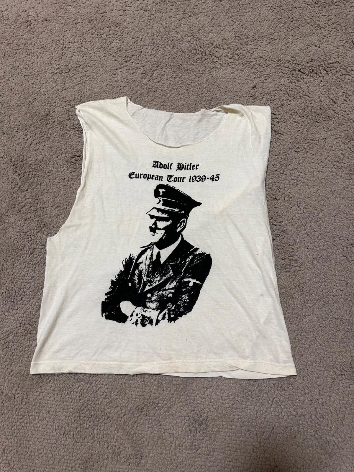 The Unbranded Brand VINTAGE ADOLF HITLER EUROPEAN TOUR 1939-1945 T SHIRT Size US M / EU 48-50 / 2 - 1 Thumbnail