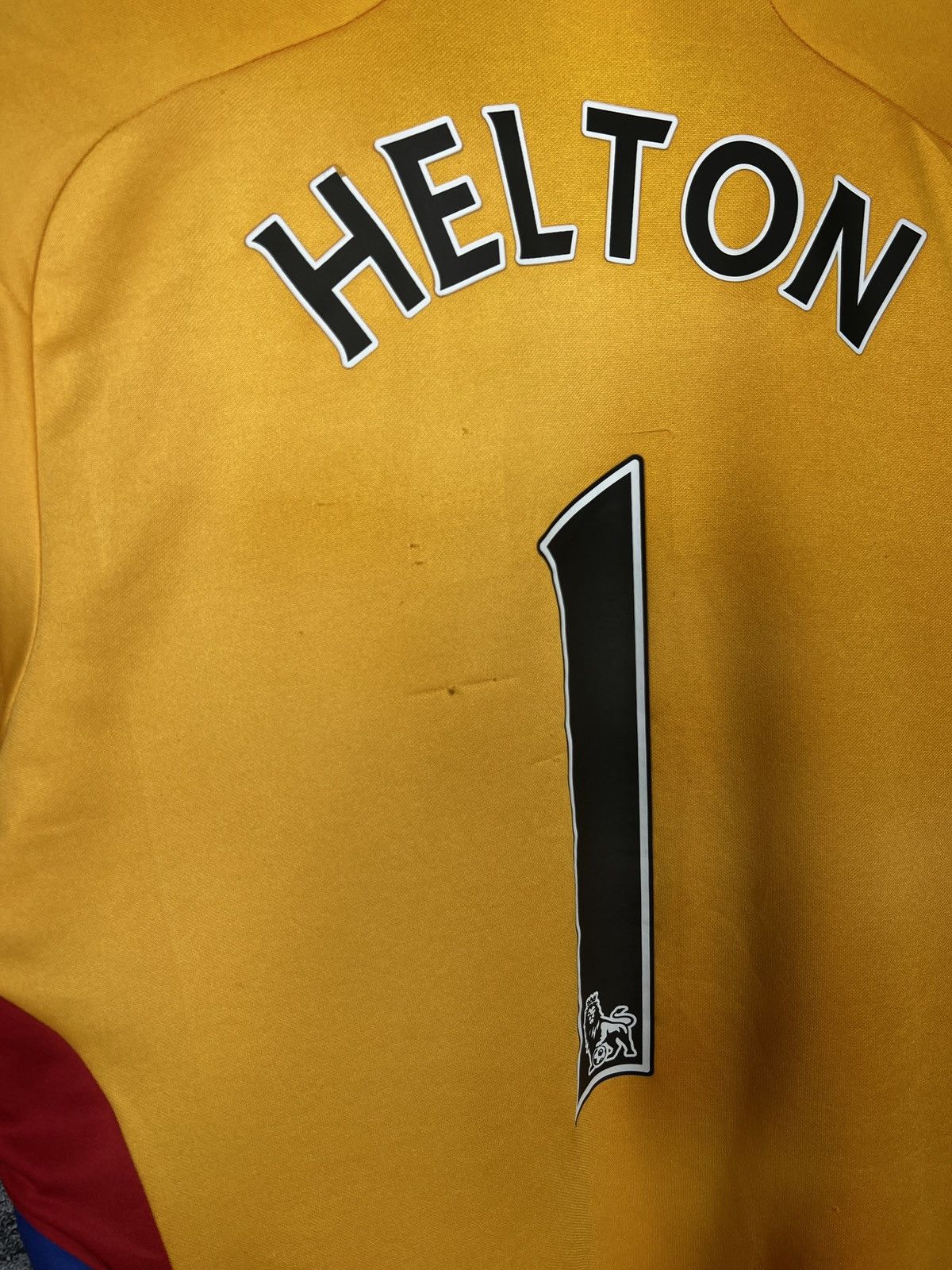Adidas Vintage Adidas Romania 2008/10 #1 Helton Jersey T-shirt Size US S / EU 44-46 / 1 - 15 Thumbnail