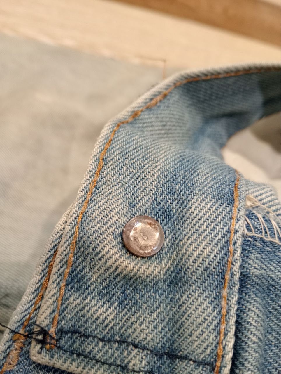 Levi's LEVI'S VINTAGE 517-0917 TOP #8 ORANGE TAB FLARED DENIM Size US 32 / EU 48 - 10 Thumbnail