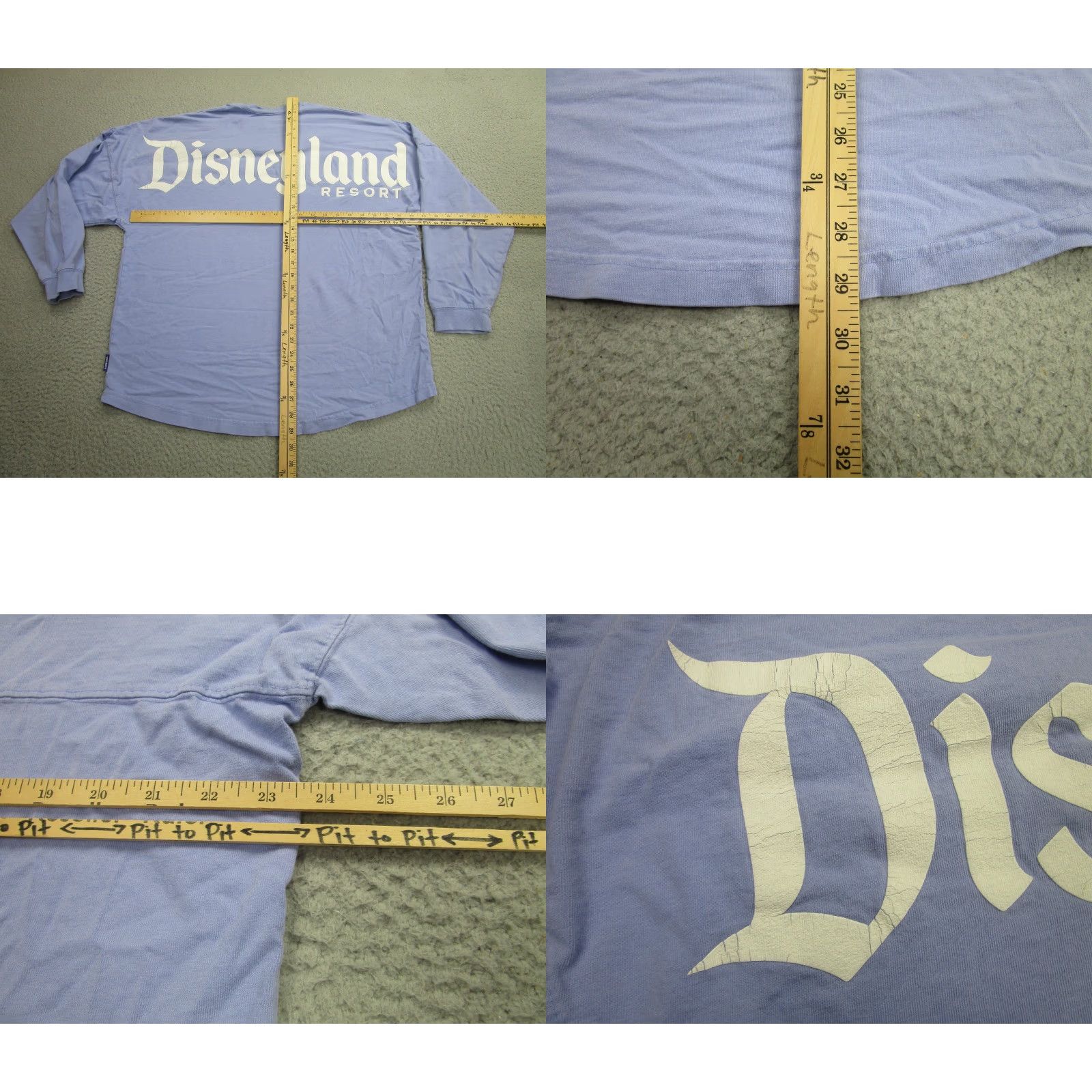 Disney VINTAGE Disney Disneyland Resort Pullover Sweatshirt Mens XL Blue Graphic Print EST 1955 Size US XL / EU 56 / 4 - 8 Thumbnail