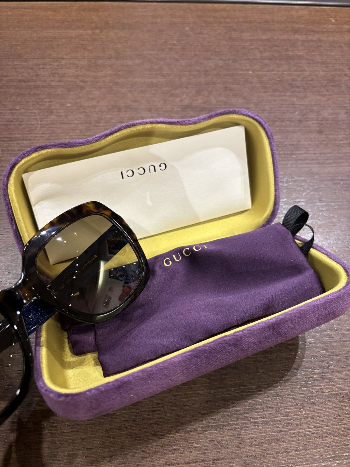 Gucci Gucci Sunglasses Size ONE SIZE - 6 Thumbnail