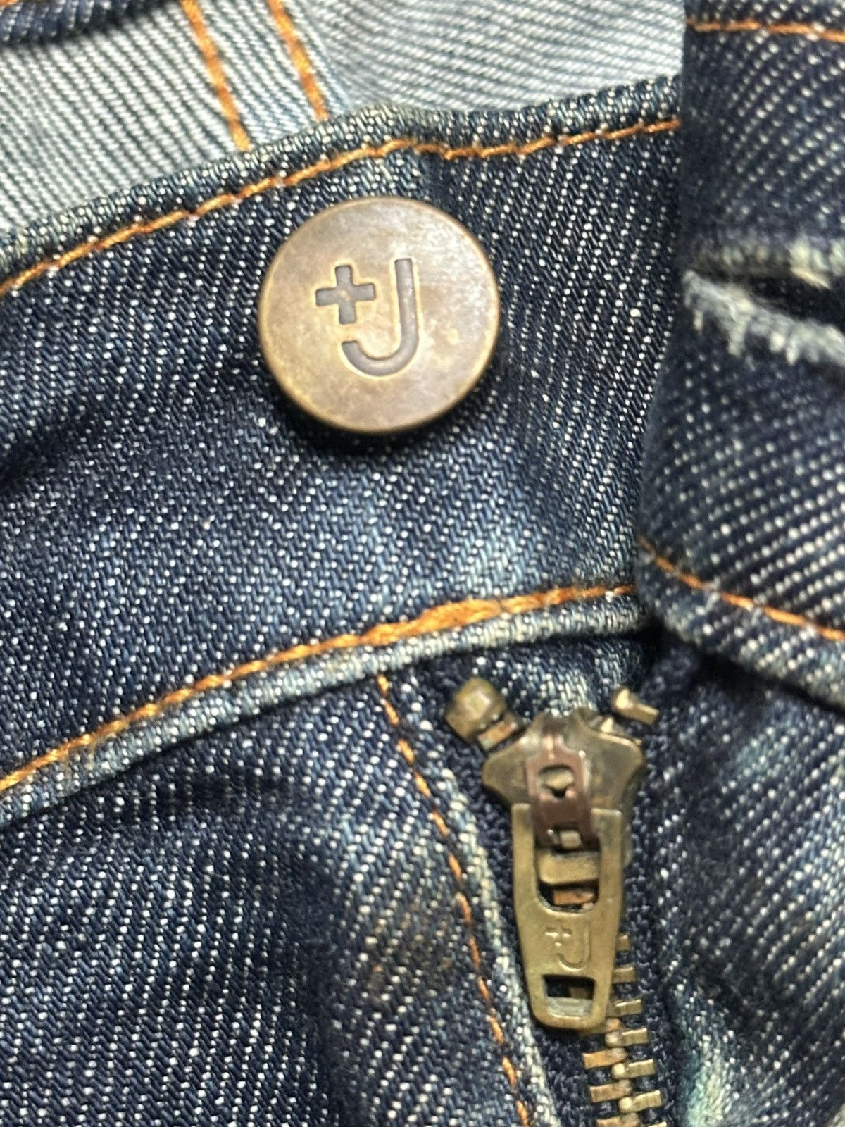 Jil Sander × Uniqlo Uniqlo +J Slim Fit Selvedge Japan Denim Jeans With Faded Size US 34 / EU 50 - 11 Thumbnail