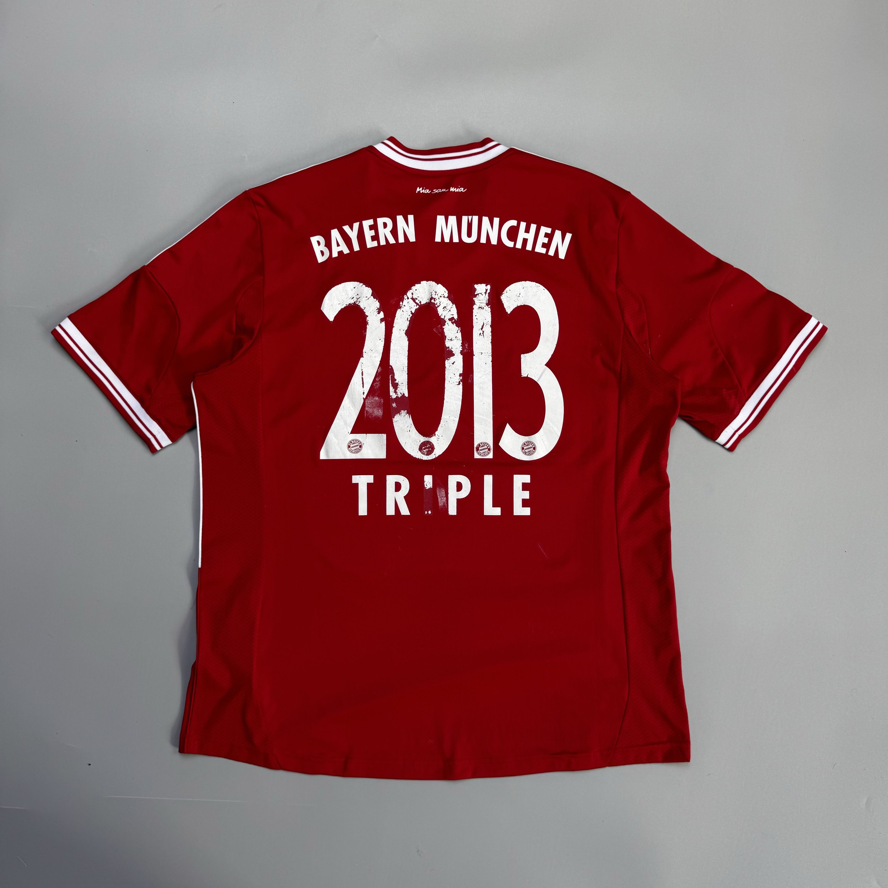 BAYERN MUNCHEN ADIDAS TRIPLE 2013 SOCCER JERSEY BLOKECORE