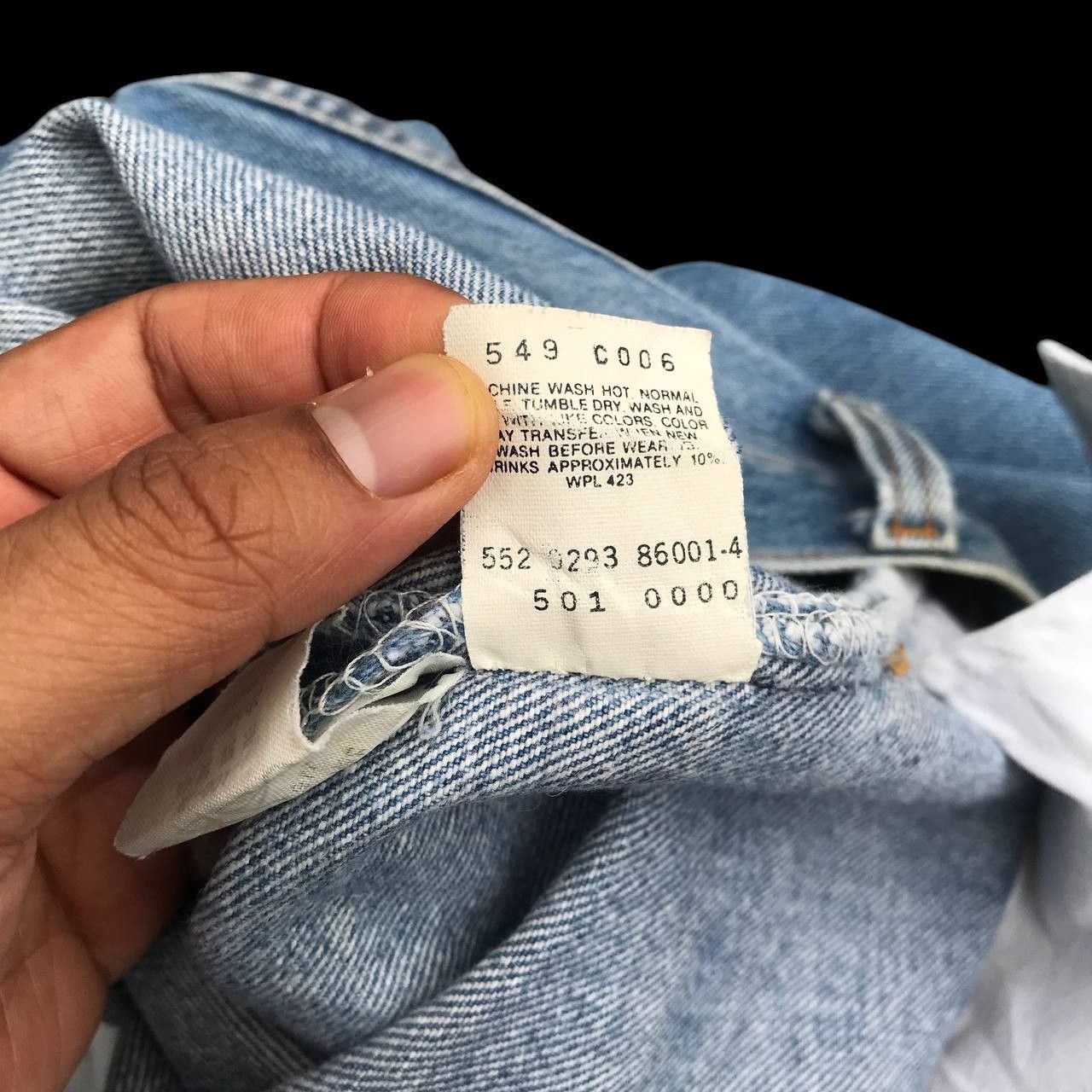 Levi's Vintage Clothing Vintage Levis 501xx stonewash faded distressed W28x29 Size US 28 / EU 44 - 13 Thumbnail