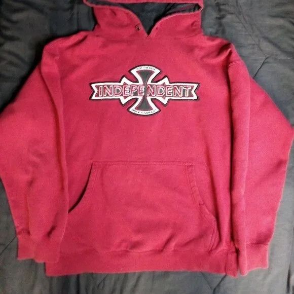 Independent Truck Co. Vintage 90s Independent Trucks Skateboard Hoodie Sweatshirt Size US S / EU 44-46 / 1 - 3 Thumbnail