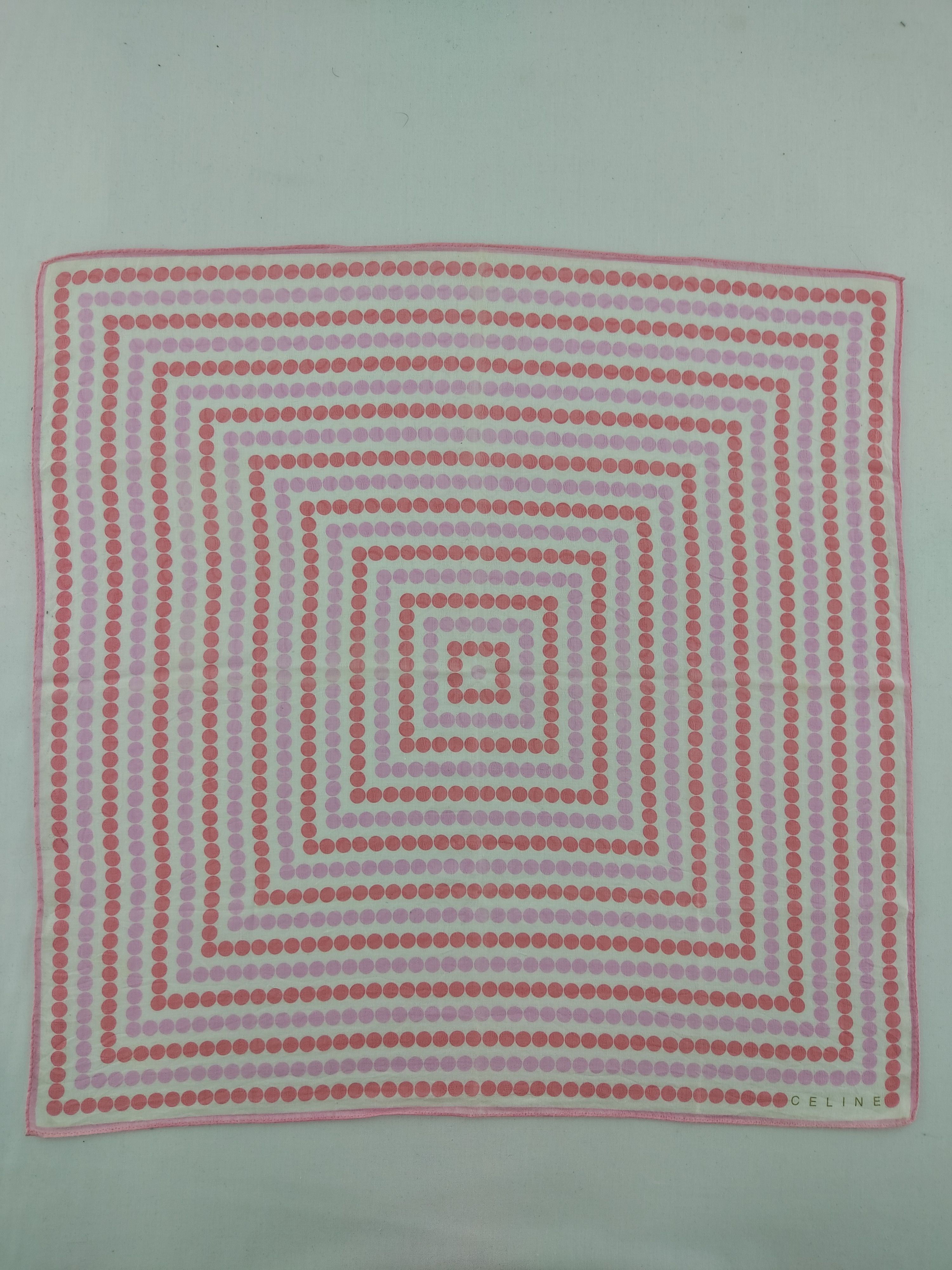 Celine Vintage Celine Handkerchief / Neckwear / Bandana Size ONE SIZE - 1 Thumbnail