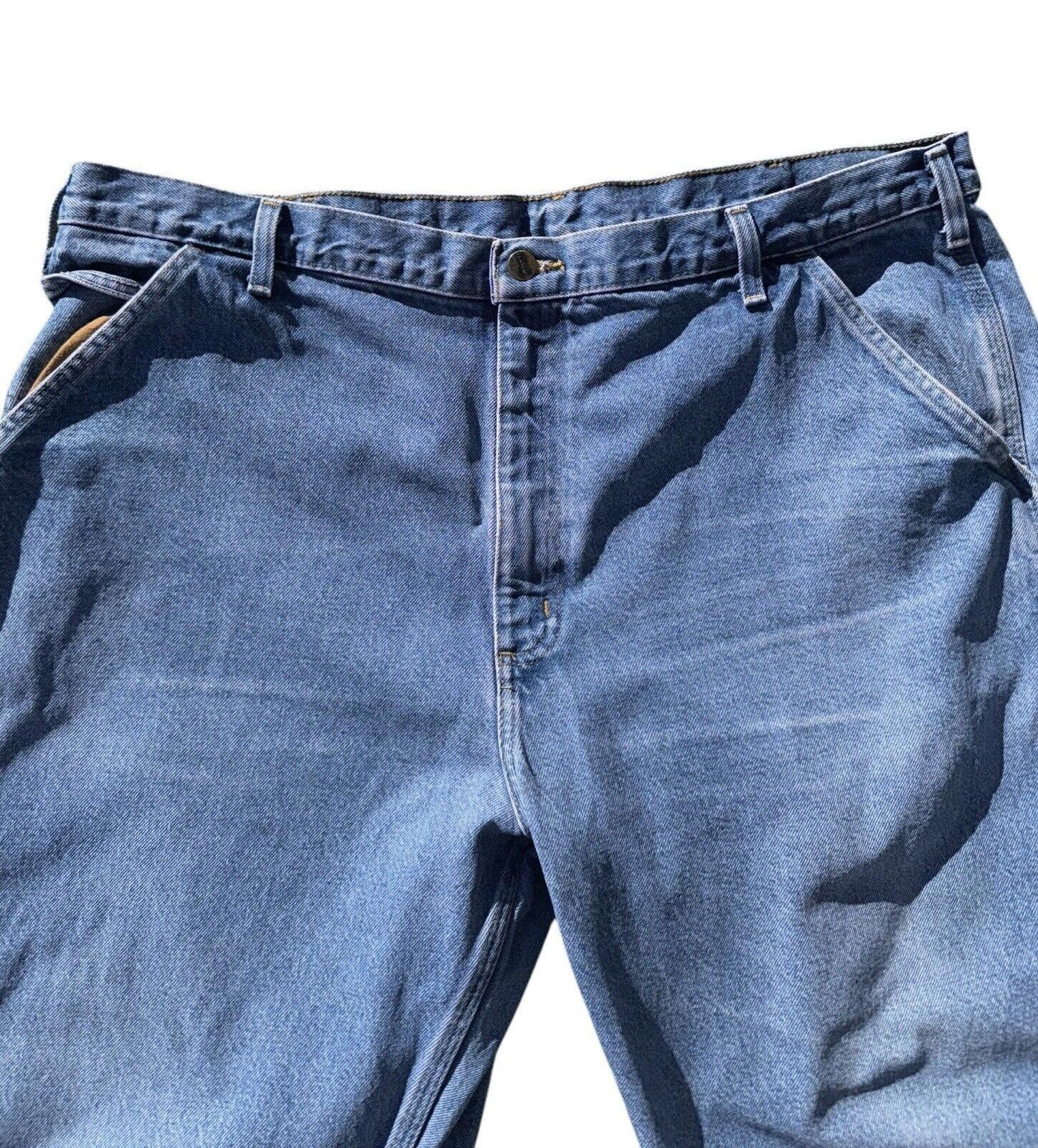 Carhartt Vintage Carhartt Original Fit Carpenter Jeans 42x30 Size US 42 / EU 58 - 3 Thumbnail