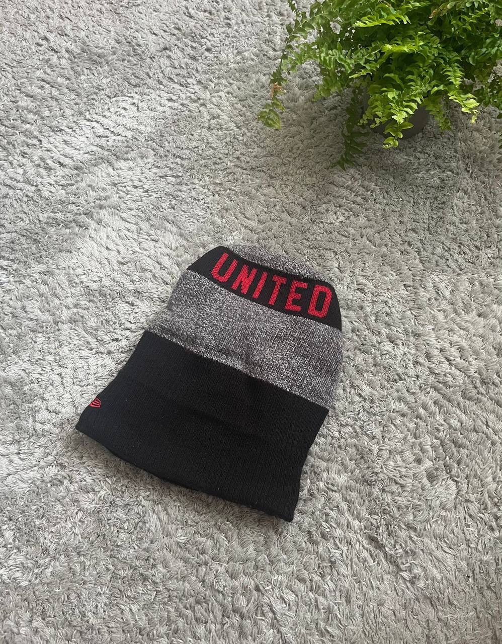 New Era Manchester United Hat New Era Vintage Soccer Logo Rare Size ONE SIZE - 8 Thumbnail