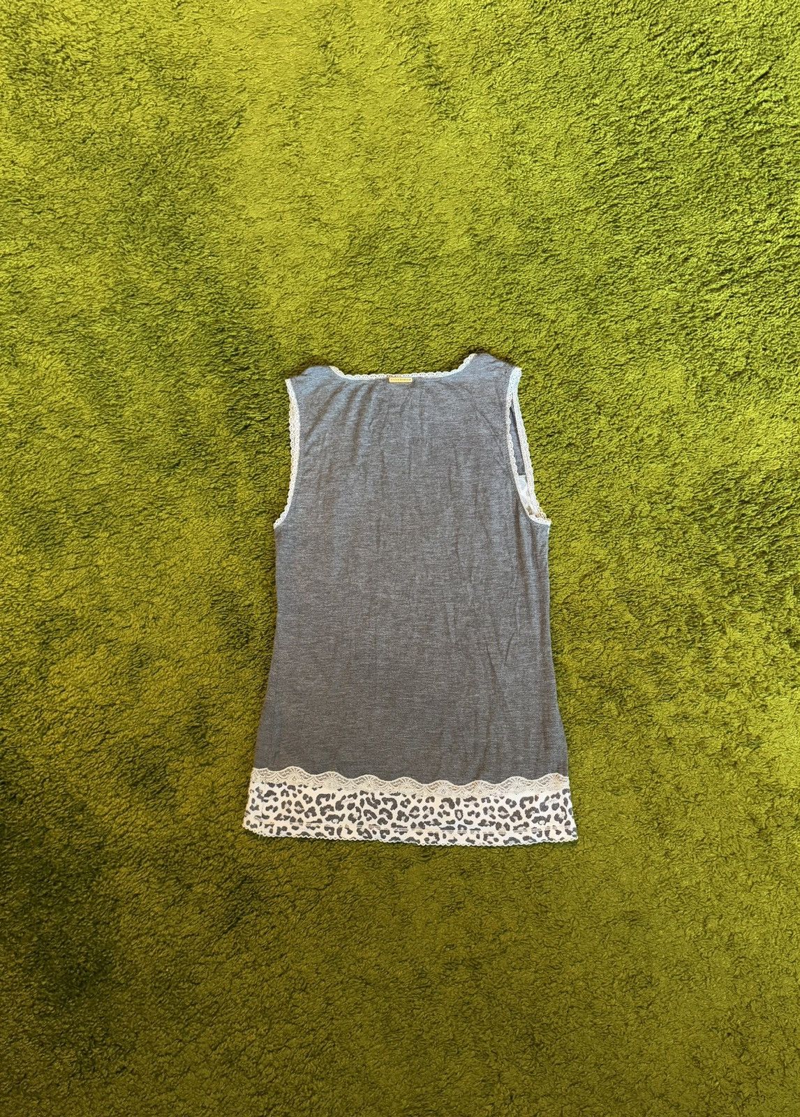 Designer + Vive Maria + avant garde leopard pattern tank top blouse Size L / US 10 / IT 46 - 2 Thumbnail