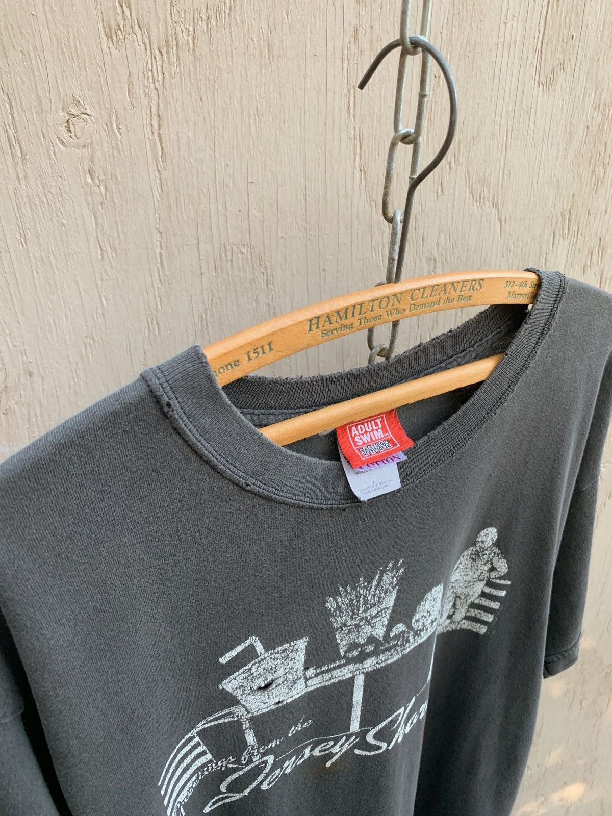 Vintage Thrashed Sun Faded Cartoon Network Tee ERD Grunge Anime Size US L / EU 52-54 / 3 - 7 Thumbnail
