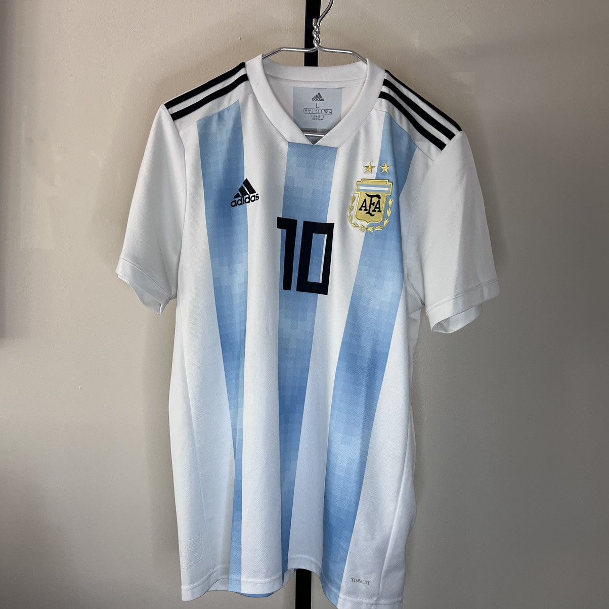 Adidas ADIDAS ARGENTINA MESSI JERSEY Size US L / EU 52-54 / 3 - 1 Thumbnail