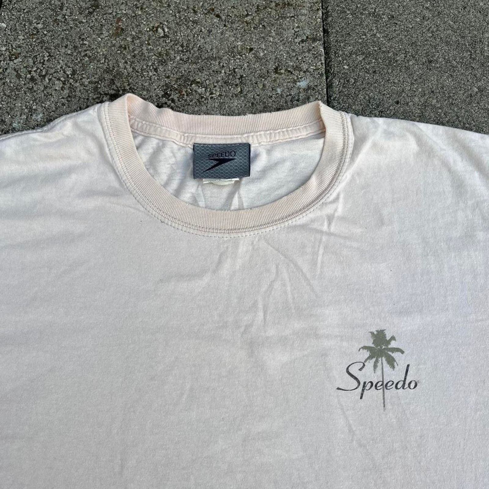Speedo Speedo USA Y2K Surf Graphic Retro Print Chest Palm Tree Logo Size US L / EU 52-54 / 3 - 3 Thumbnail