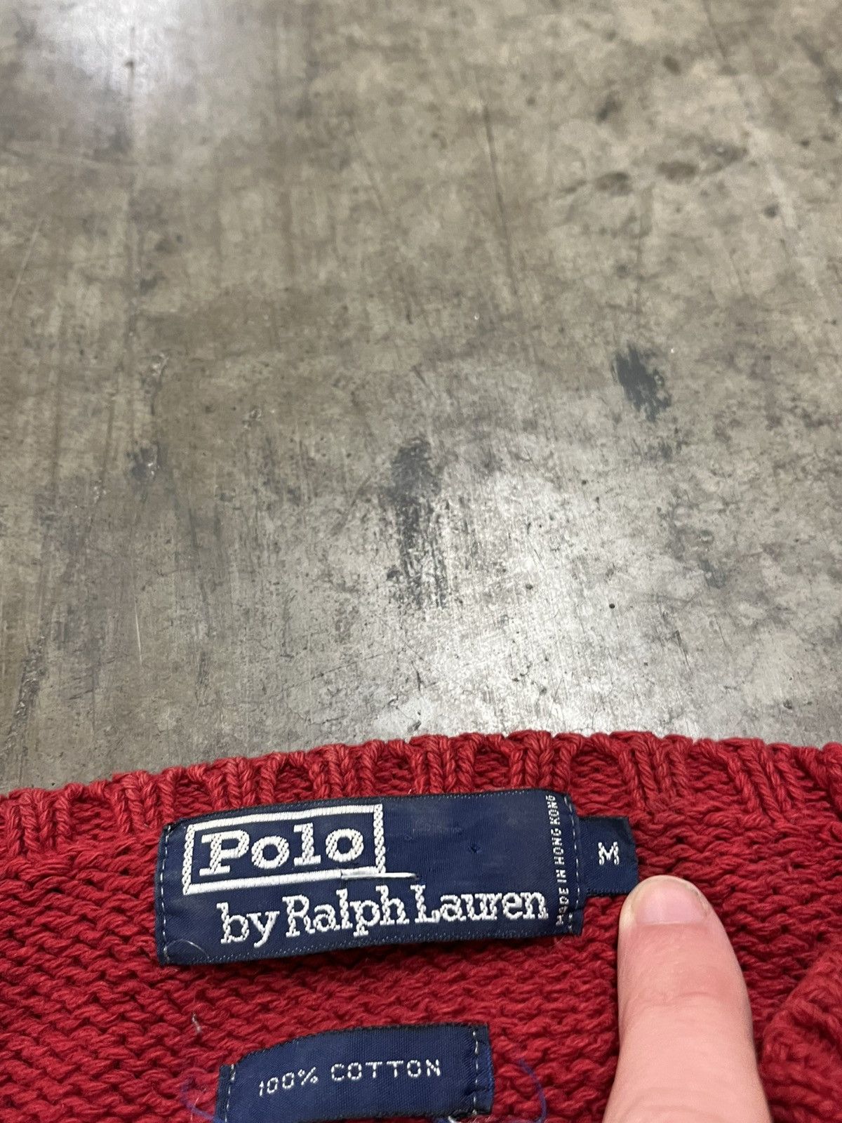Polo Ralph Lauren × Vintage Polo Ralph Lauren vintage knit sweater preppy streetwear Size US M / EU 48-50 / 2 - 8 Thumbnail