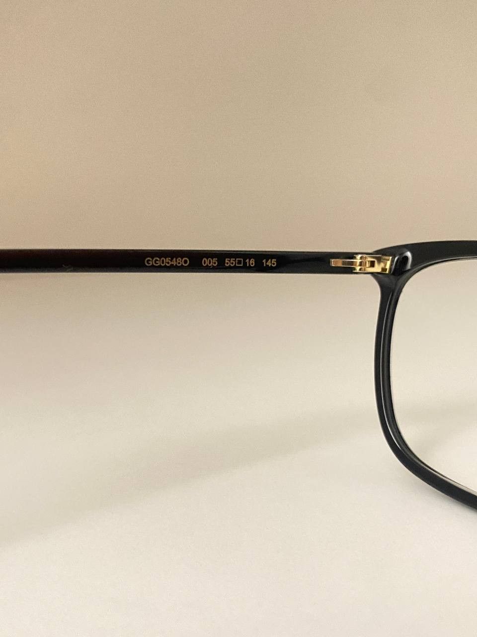 Gucci Gucci GG Logo Black Oversized Cat Eye Eyeglasses 0548O Size ONE SIZE - 10 Thumbnail