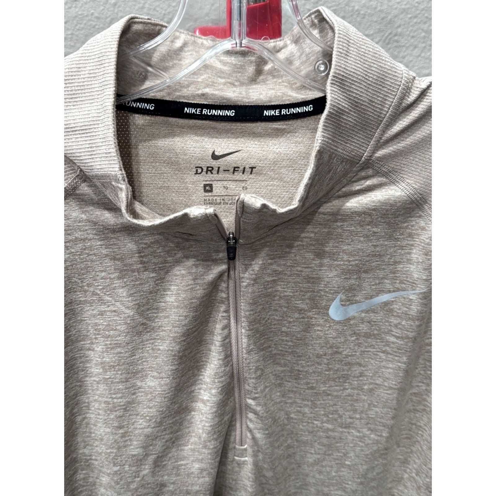 Nike Nike Earth Tone Running Zip SWEATER Shirt XL Mens Size US XL / EU 56 / 4 - 5 Thumbnail