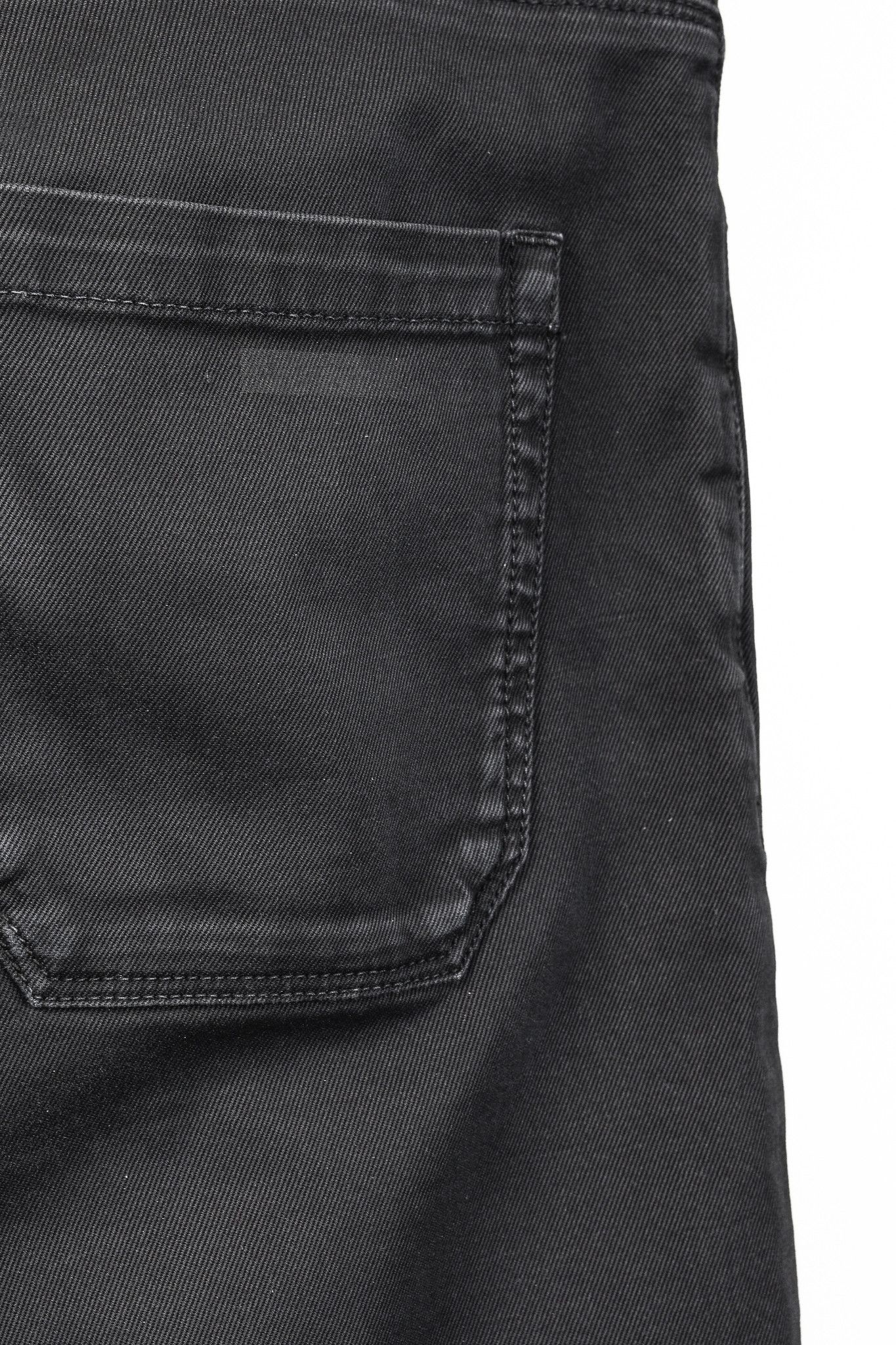 Prada Prada Washed-Black Cotton-Twill Straight-Leg Jeans Size US 33 - 8 Thumbnail