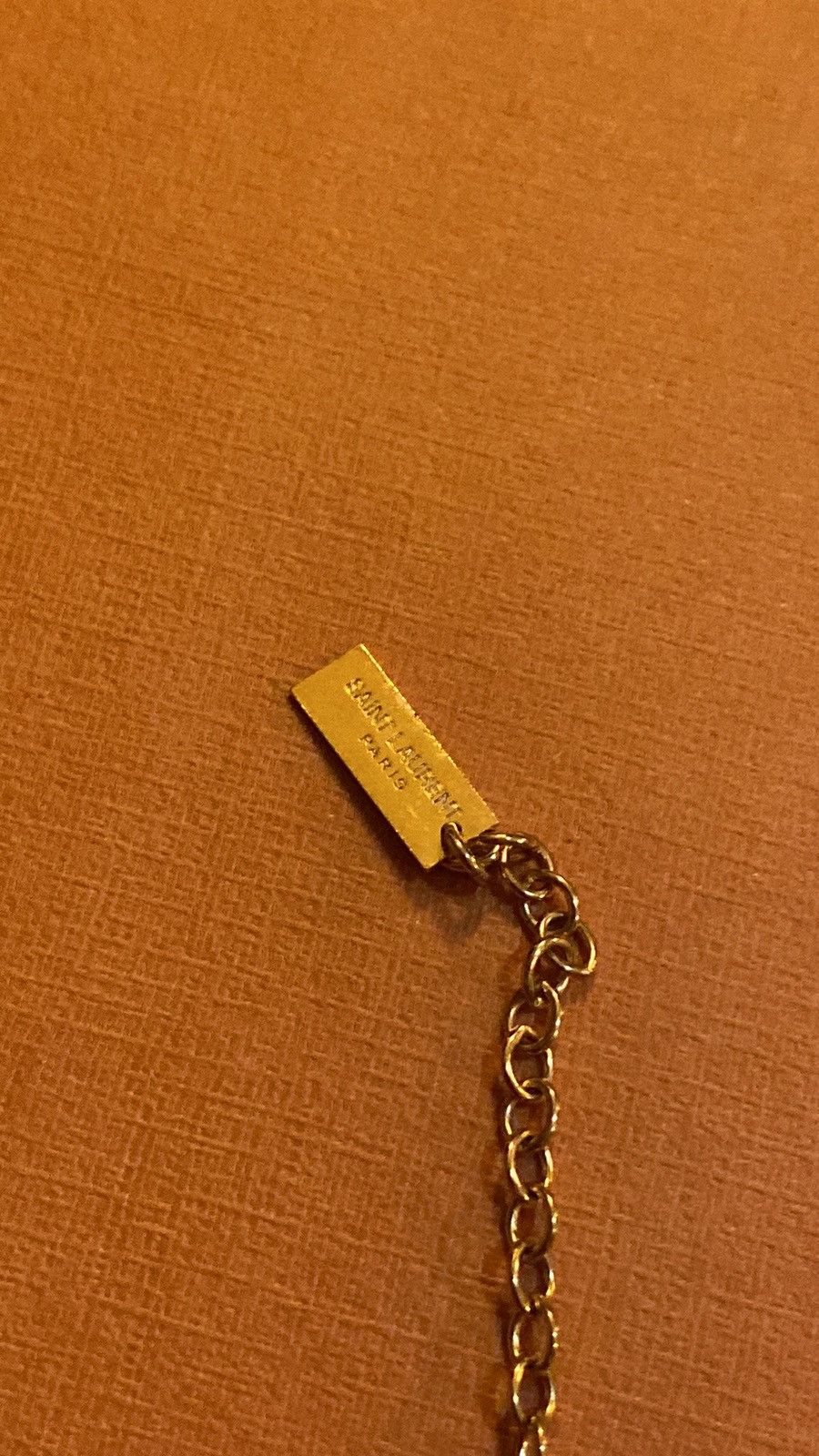 Saint Laurent Paris Saint Laurent Long Curb Chain Necklace in Metal Size ONE SIZE - 6 Thumbnail