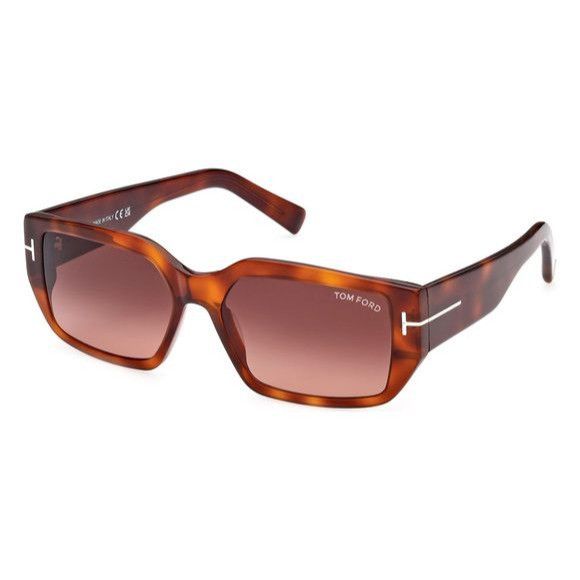 image of NWT Tom Ford Ft0989-53T-56 Sunglasses in Brown, Women's
