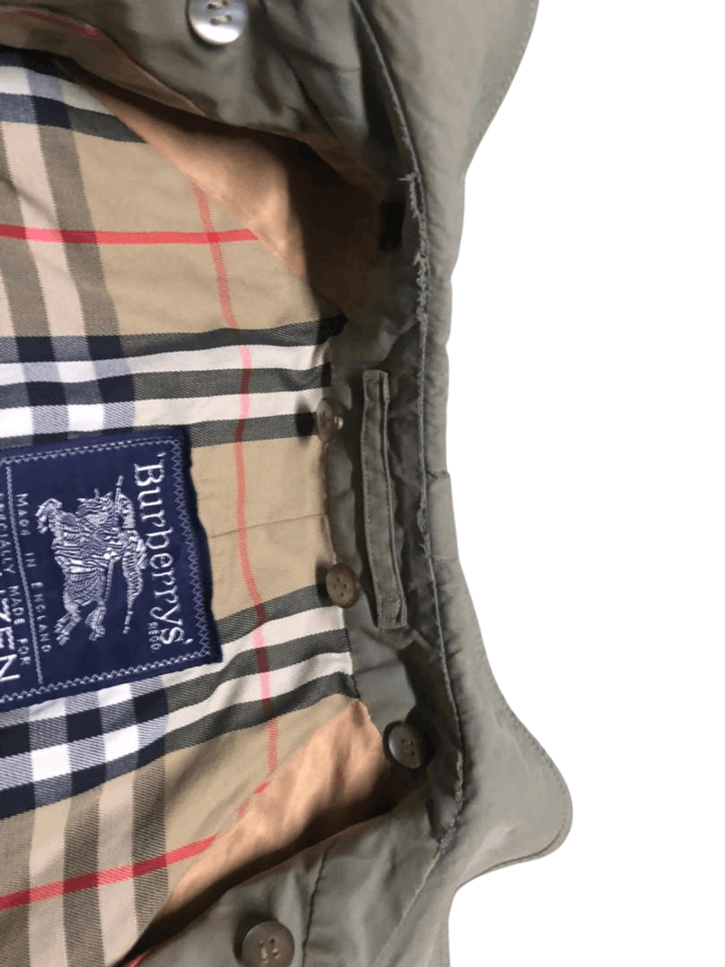 Burberry Vintage Burberrys Maruzen Trenchcoat Made In England Size US M / EU 48-50 / 2 - 13 Thumbnail