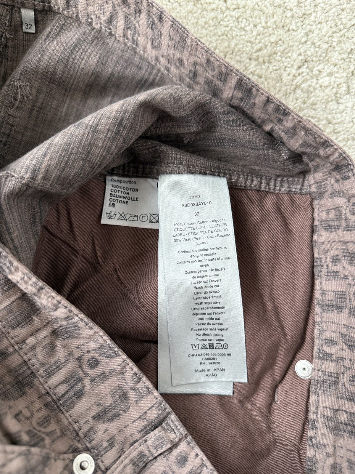 Dior × Travis Scott Dior x Cactus Jack Carpenter Trouser Size US 32 / EU 48 - 7 Thumbnail