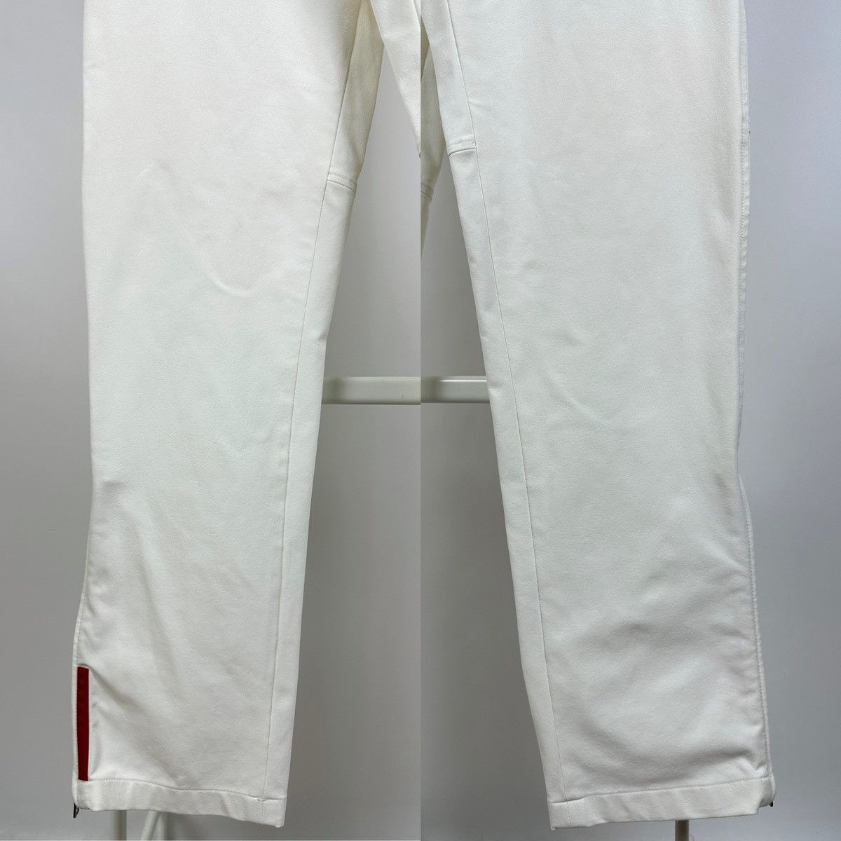 Prada Vintage Prada Sport Red Tab White Nylon Pants Size US 32 / EU 48 - 9 Thumbnail